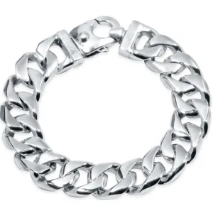 Men's Heavy Cuban Link 14k Gold (142gram) or Platinum (228gram) 15mm Bracelet 8.5"