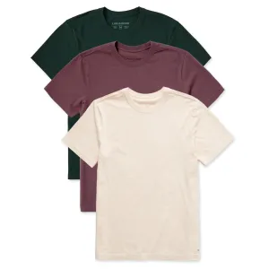 Mens Solid 3-Pack Crusher Tee  Multi 5 LIFE IS GOOD