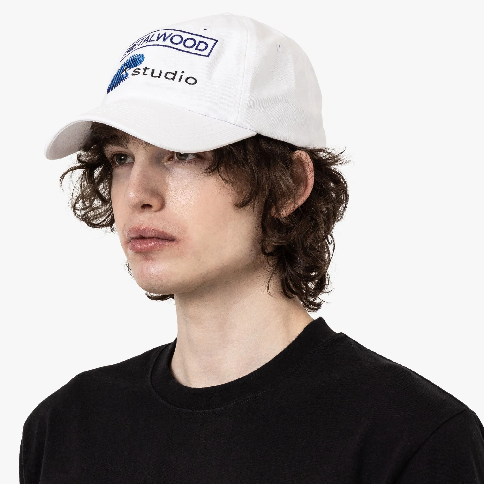 Metalwood Network Strapback Hat White
