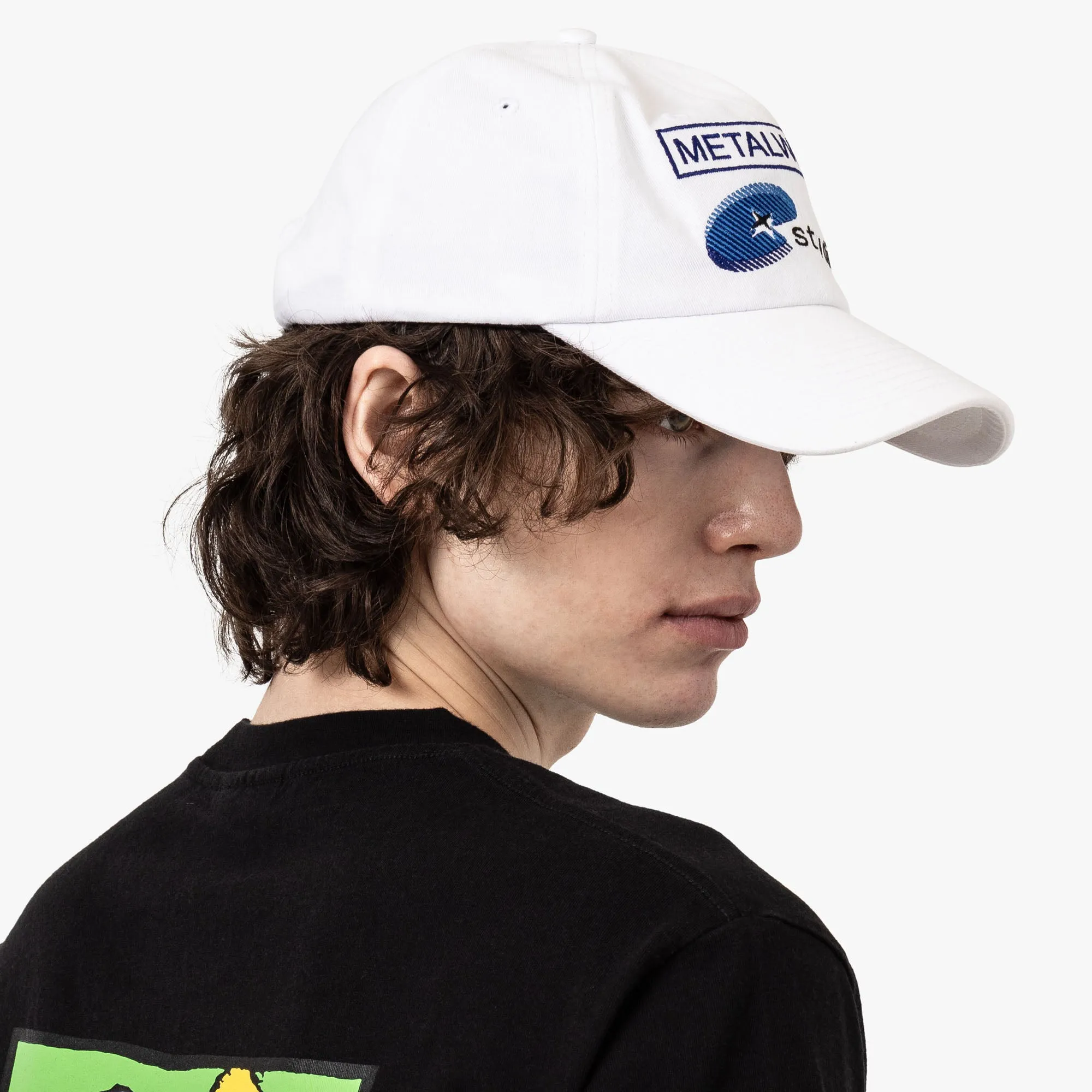 Metalwood Network Strapback Hat White