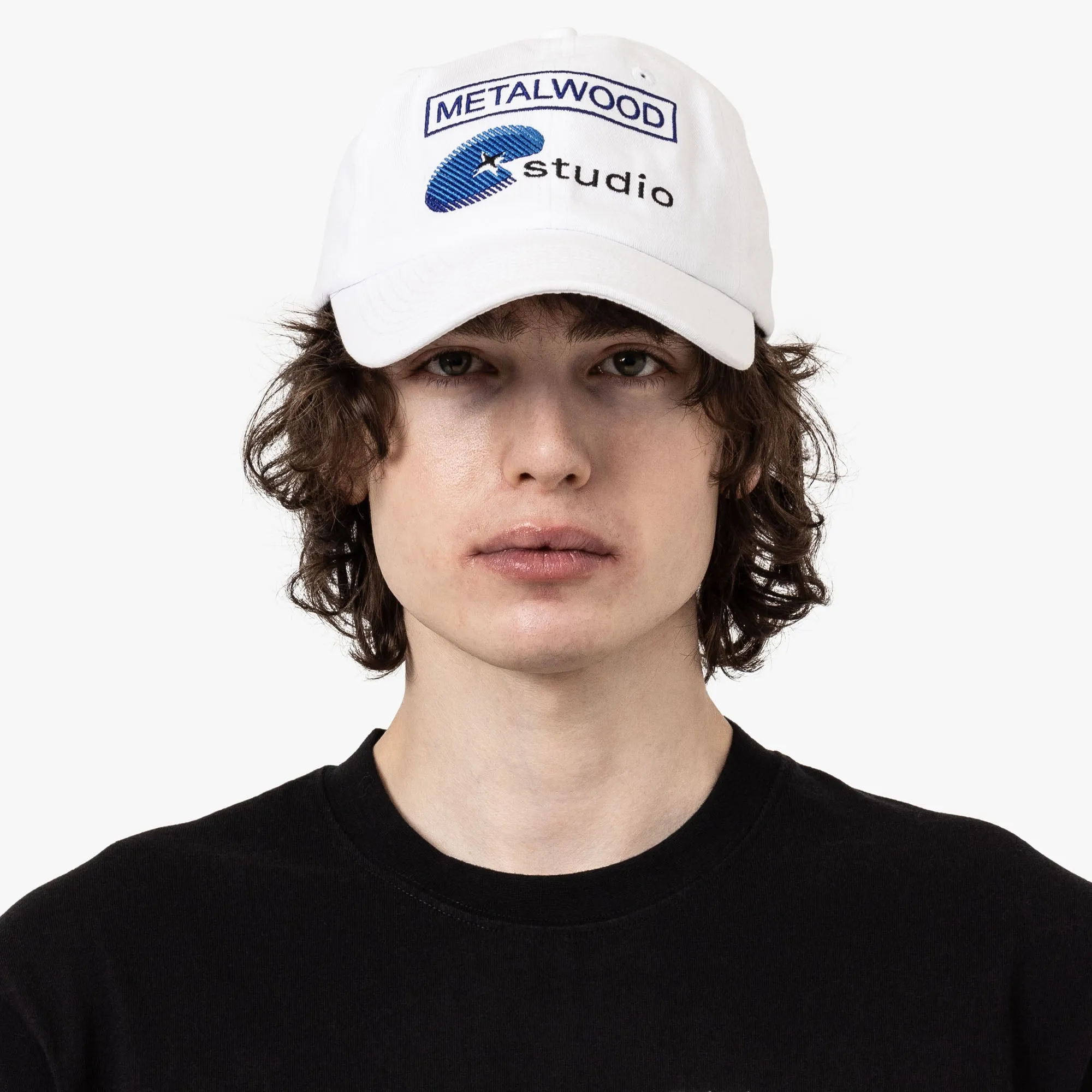 Metalwood Network Strapback Hat White