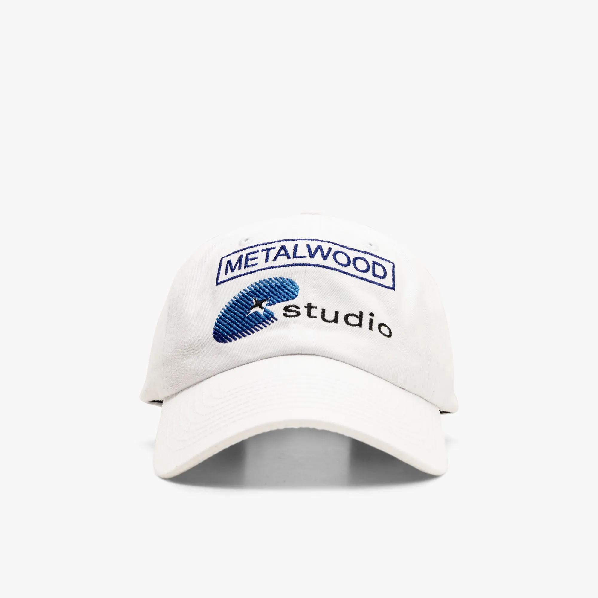 Metalwood Network Strapback Hat White