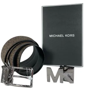 Michael Kors Men's Reversible Signature 4 in 1 Belt Box Set 36T8LBLY7B