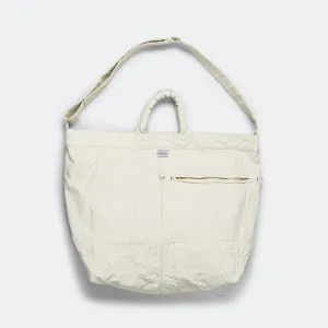 MILE 2WAY Tote Bag (L) - White