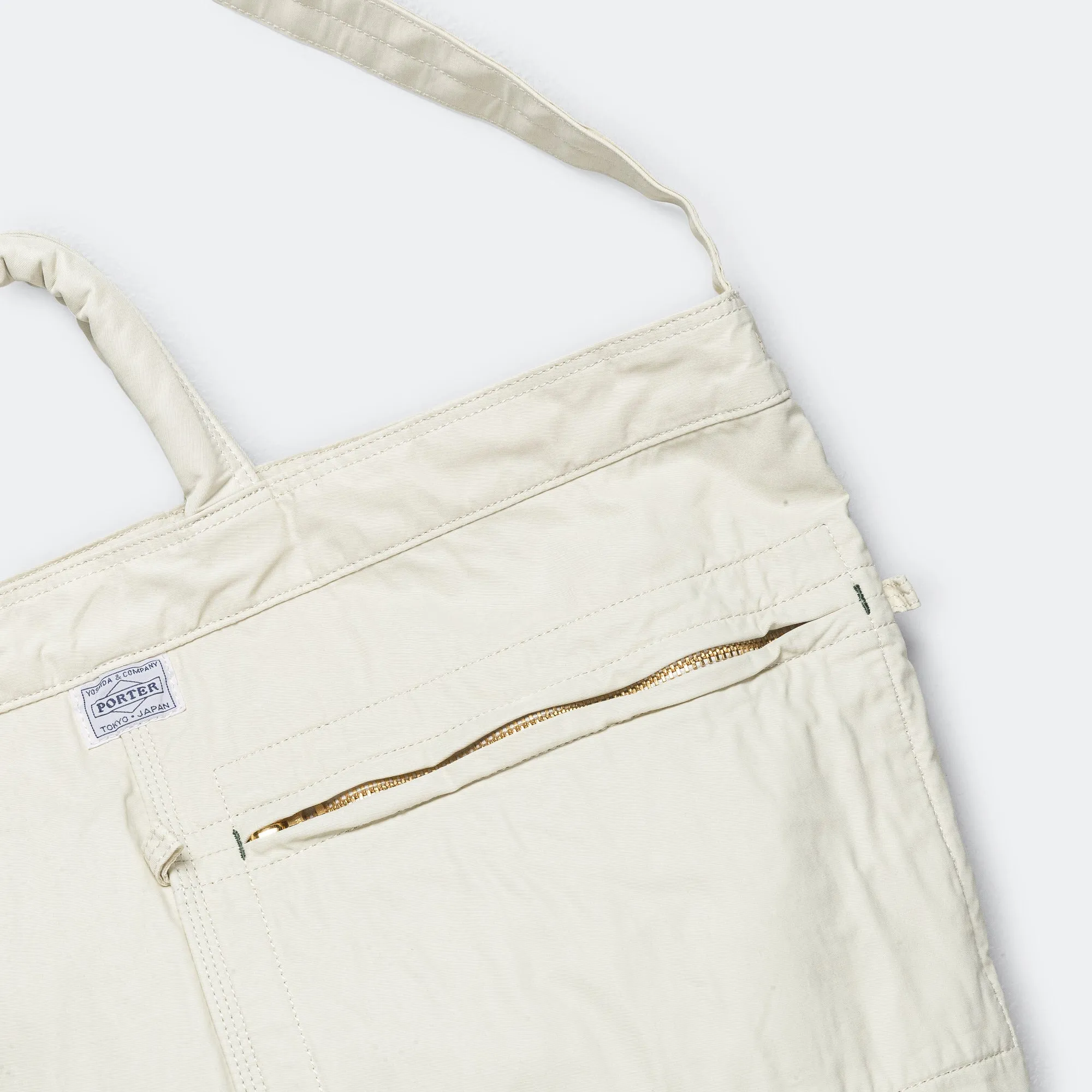 MILE 2WAY Tote Bag (L) - White