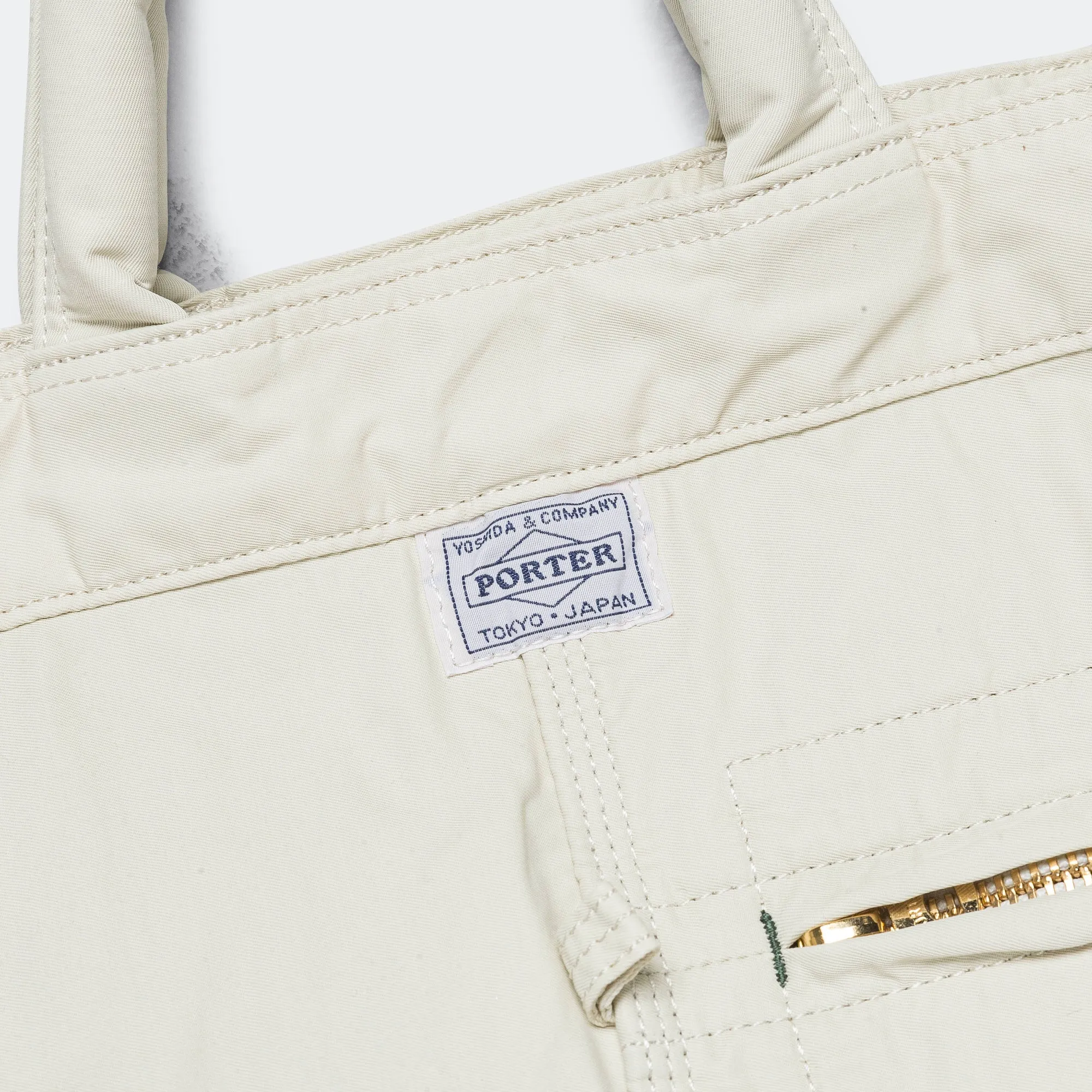 MILE 2WAY Tote Bag (L) - White