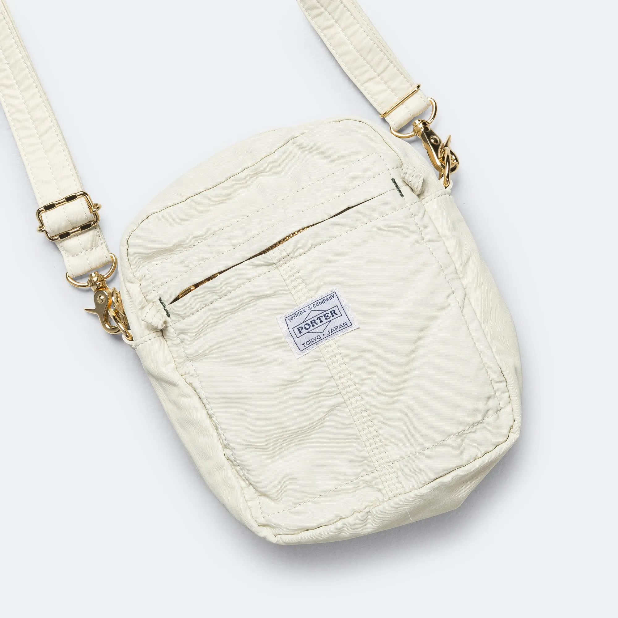 MILE VERTICAL Shoulder Bag - White