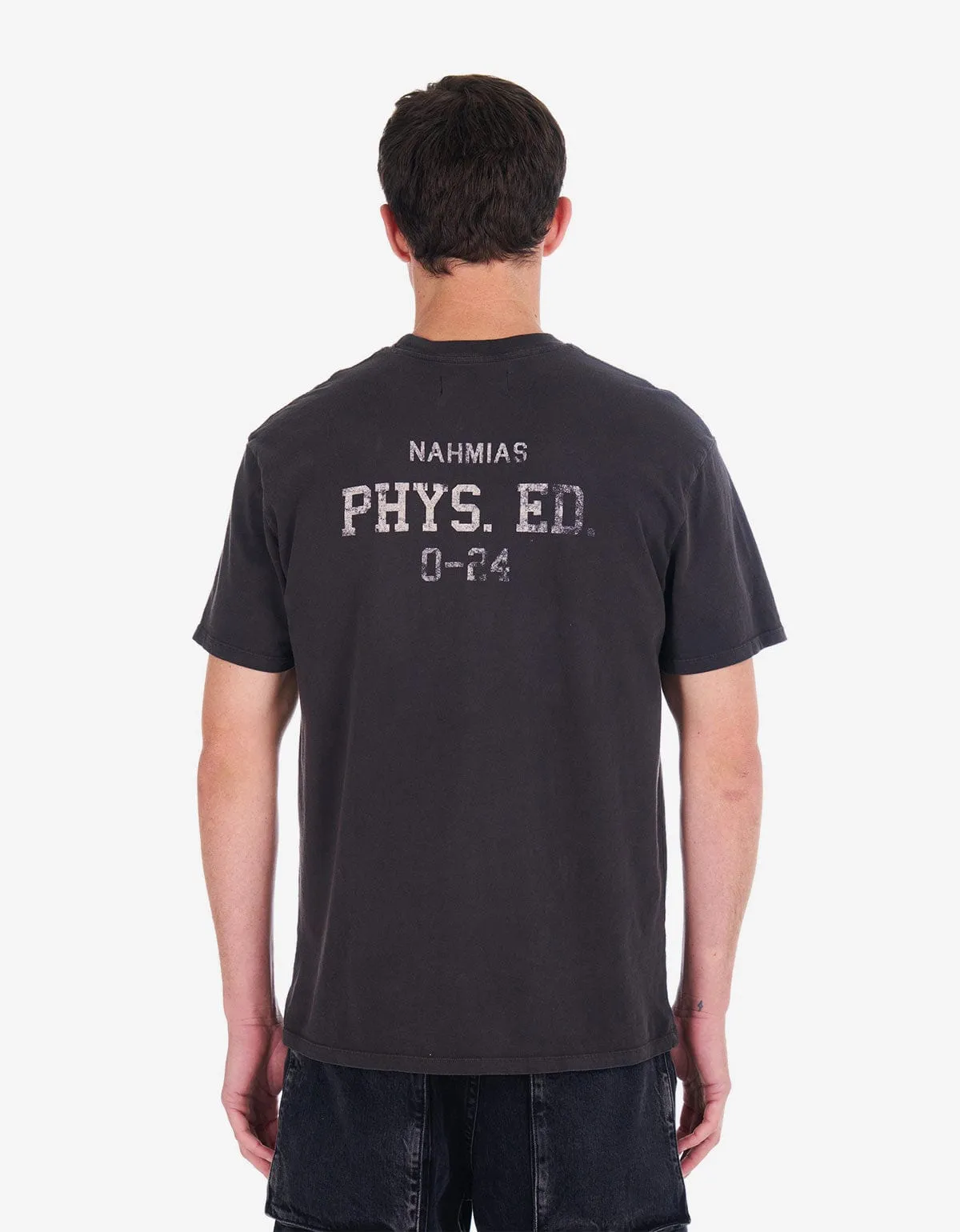 Nahmias Black PHYS. ED. Printed T-Shirt