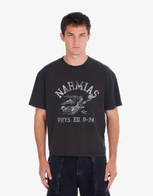Nahmias Black PHYS. ED. Printed T-Shirt