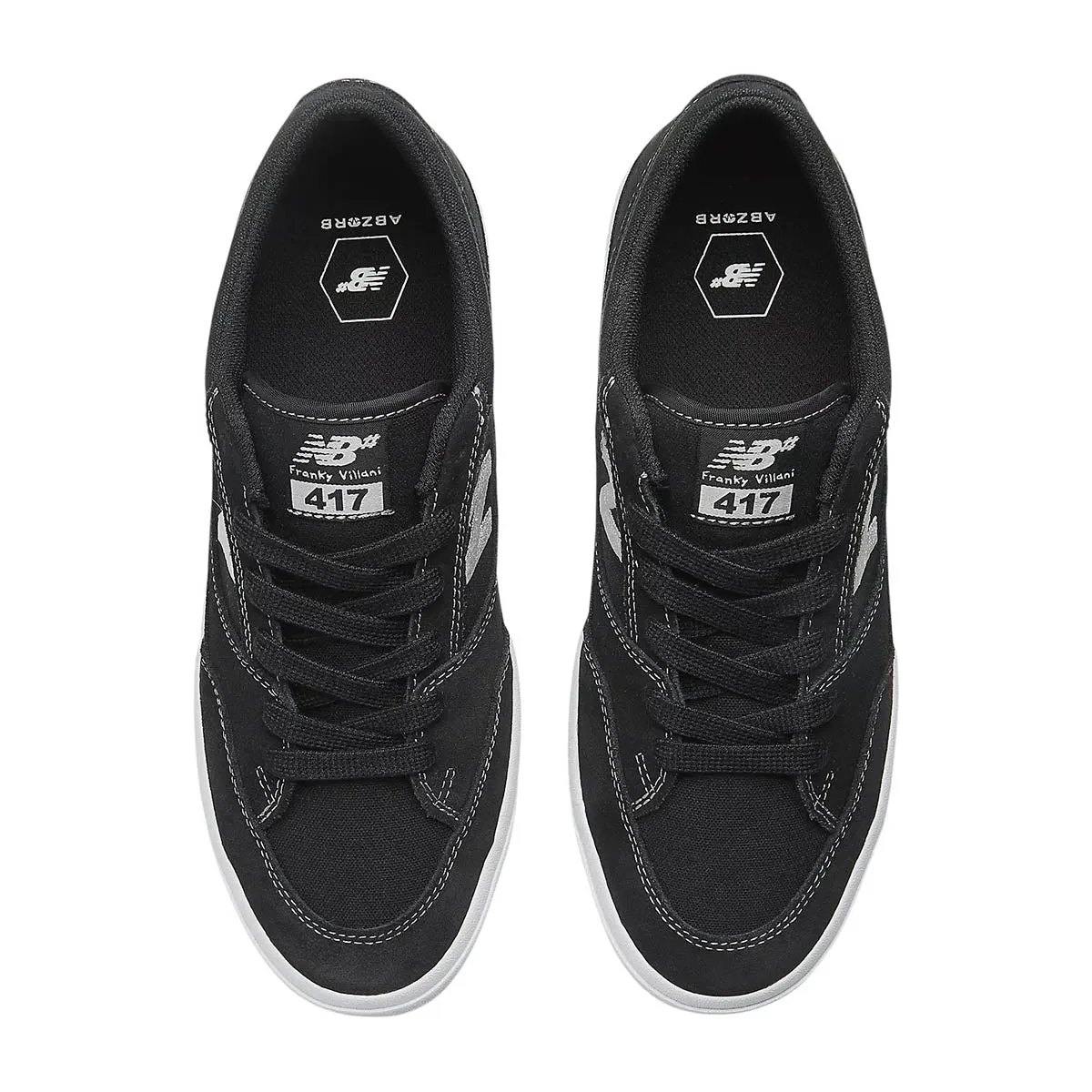 New Balance - Franky Villani 417 Low Shoes Black/White