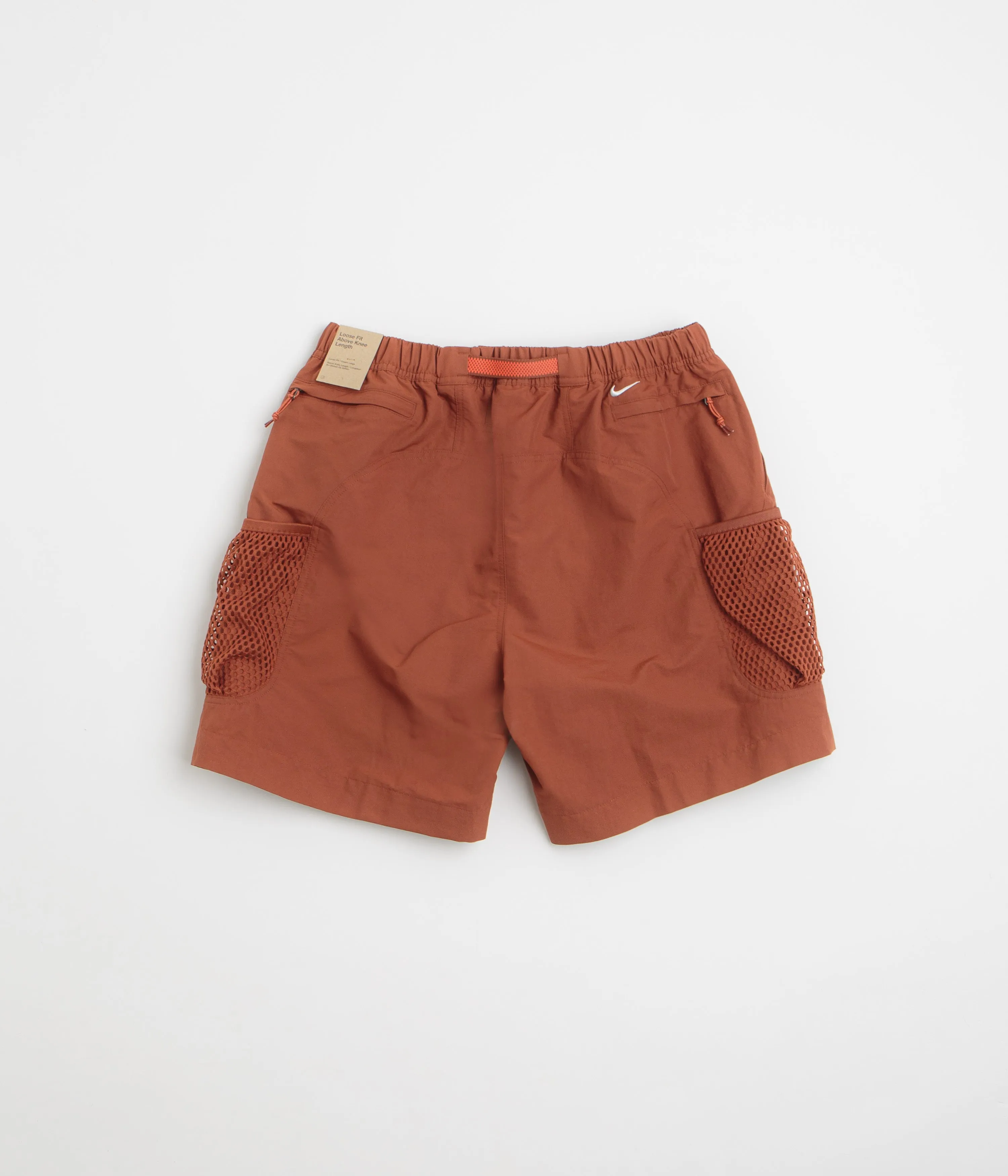 Nike ACG Snowgrass Cargo Shorts - Cinnamon / Picante Red / Summit White