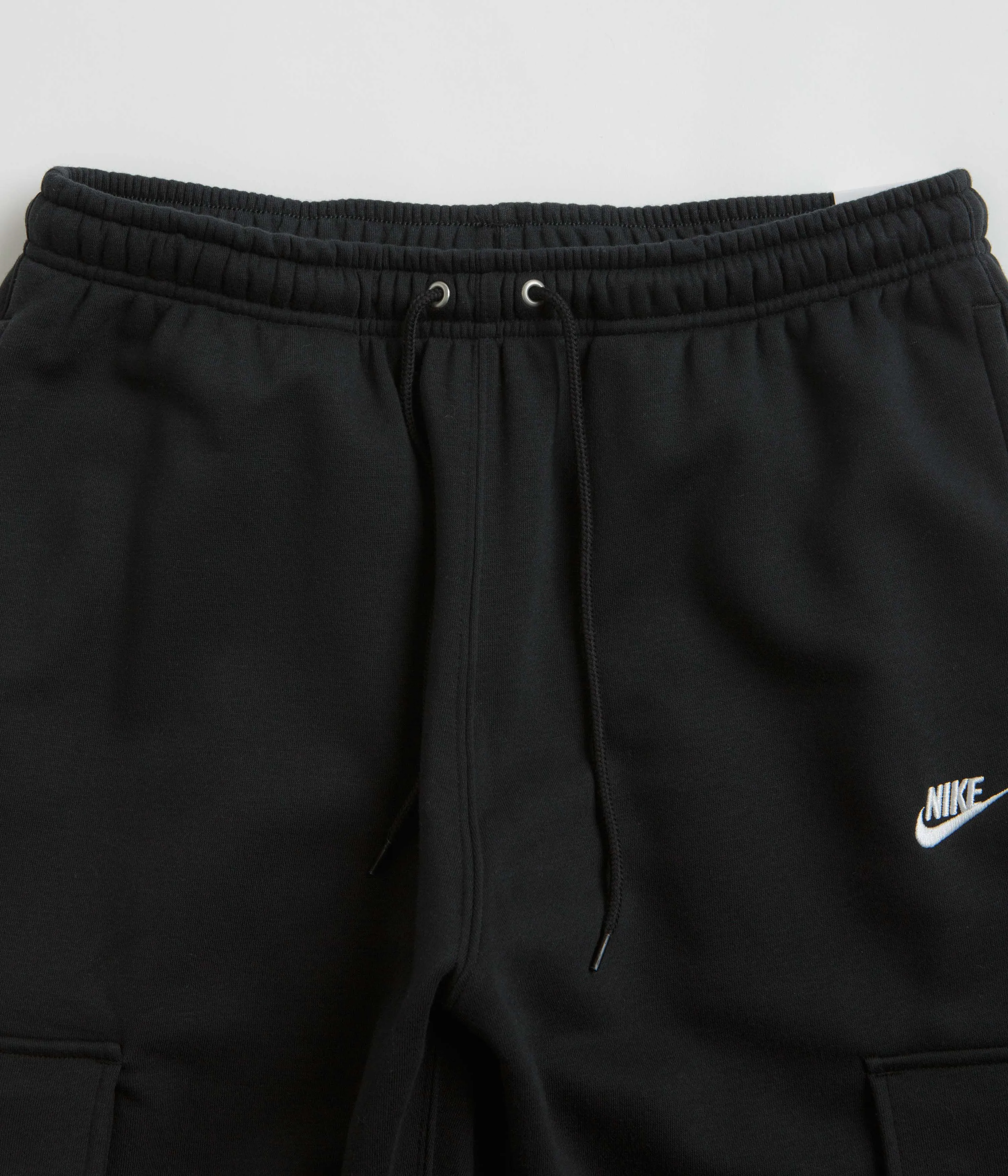 Nike Club Cargo Pants - Black / Black / White