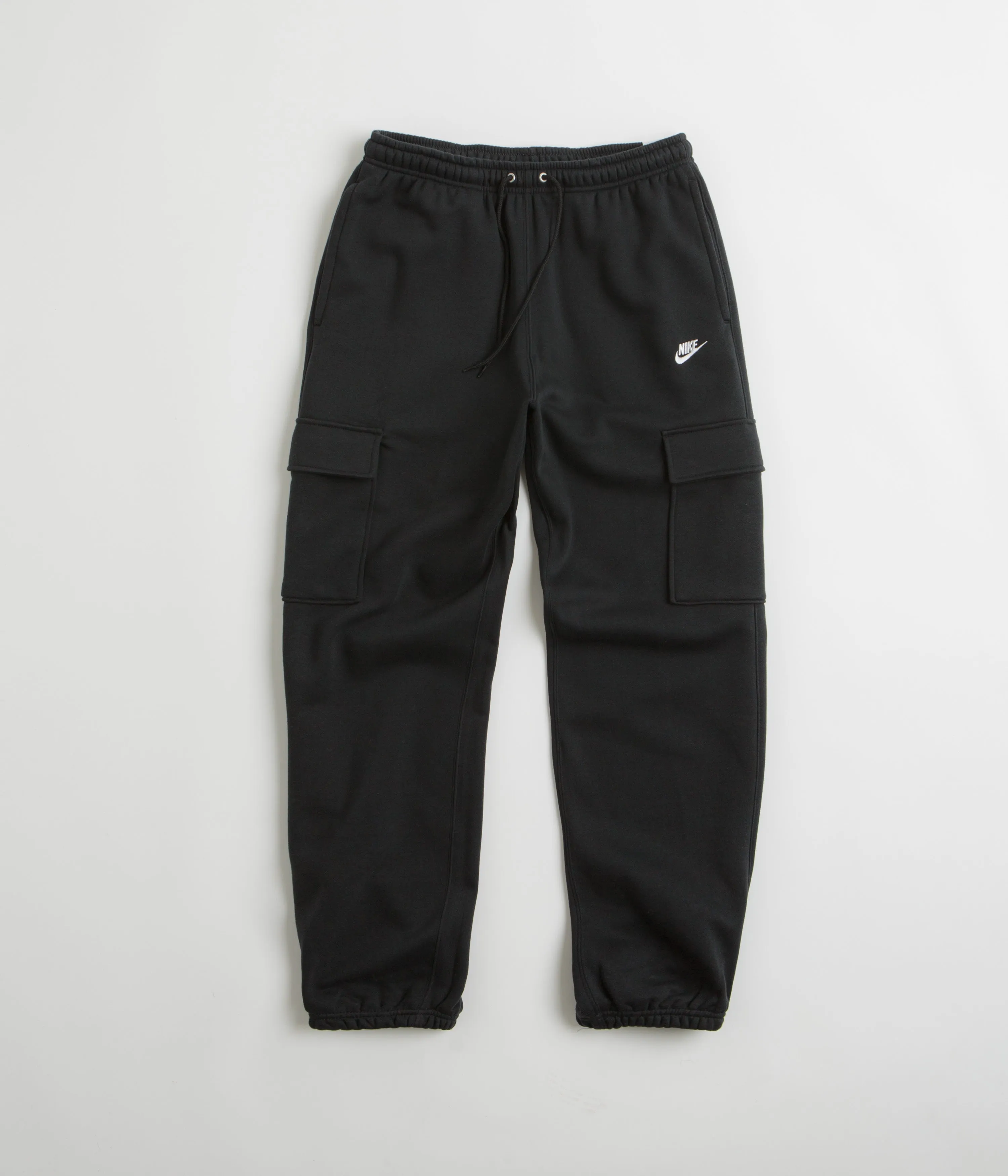 Nike Club Cargo Pants - Black / Black / White