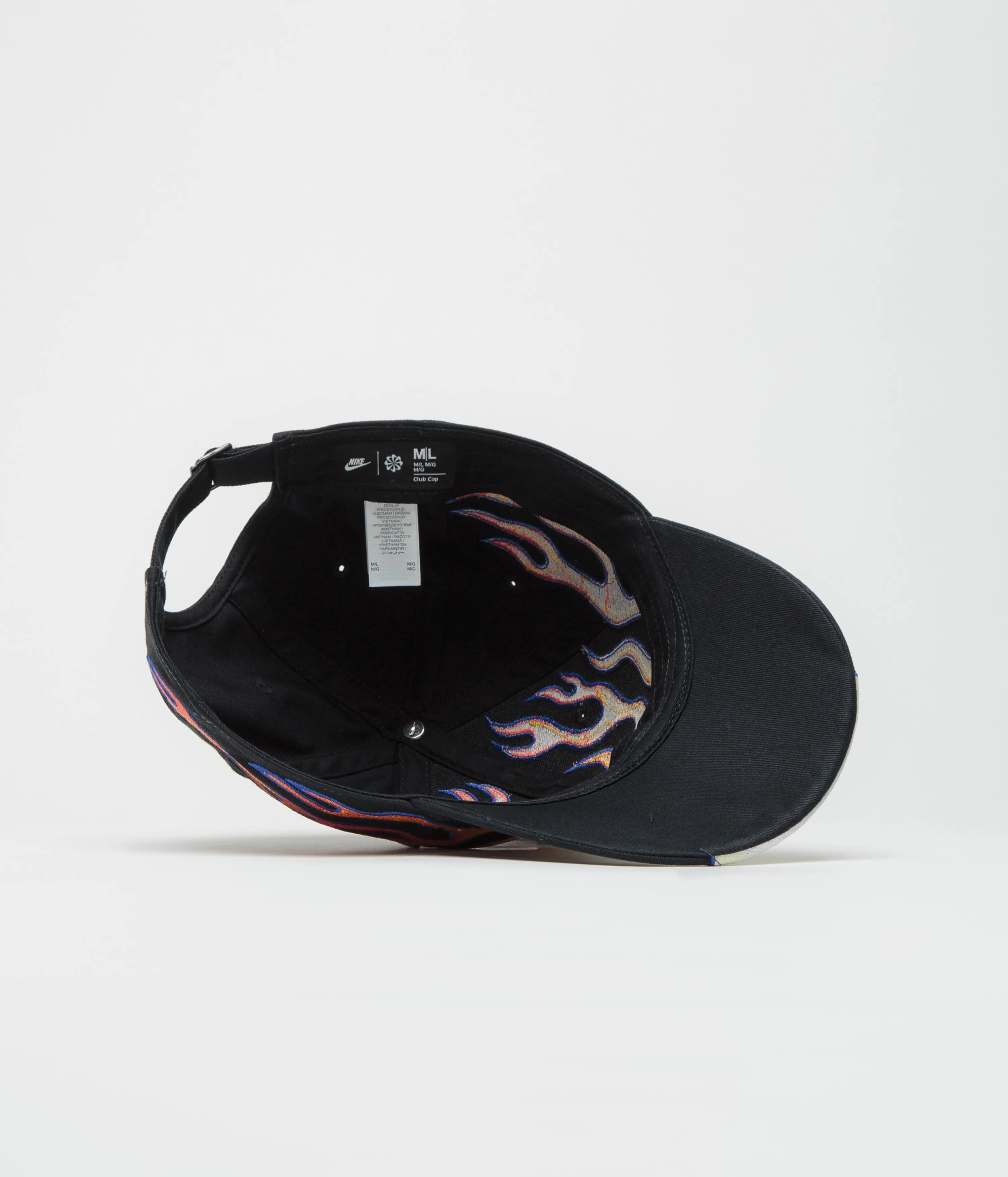 Nike Club Flame Cap - Black
