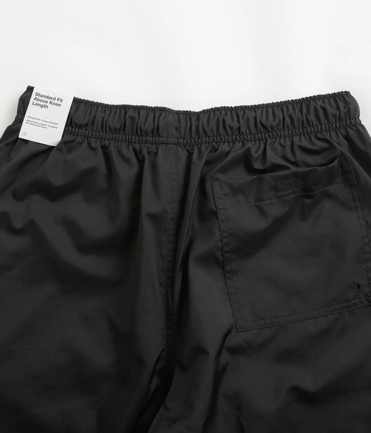 Nike Club Woven Flow Shorts - Black / White