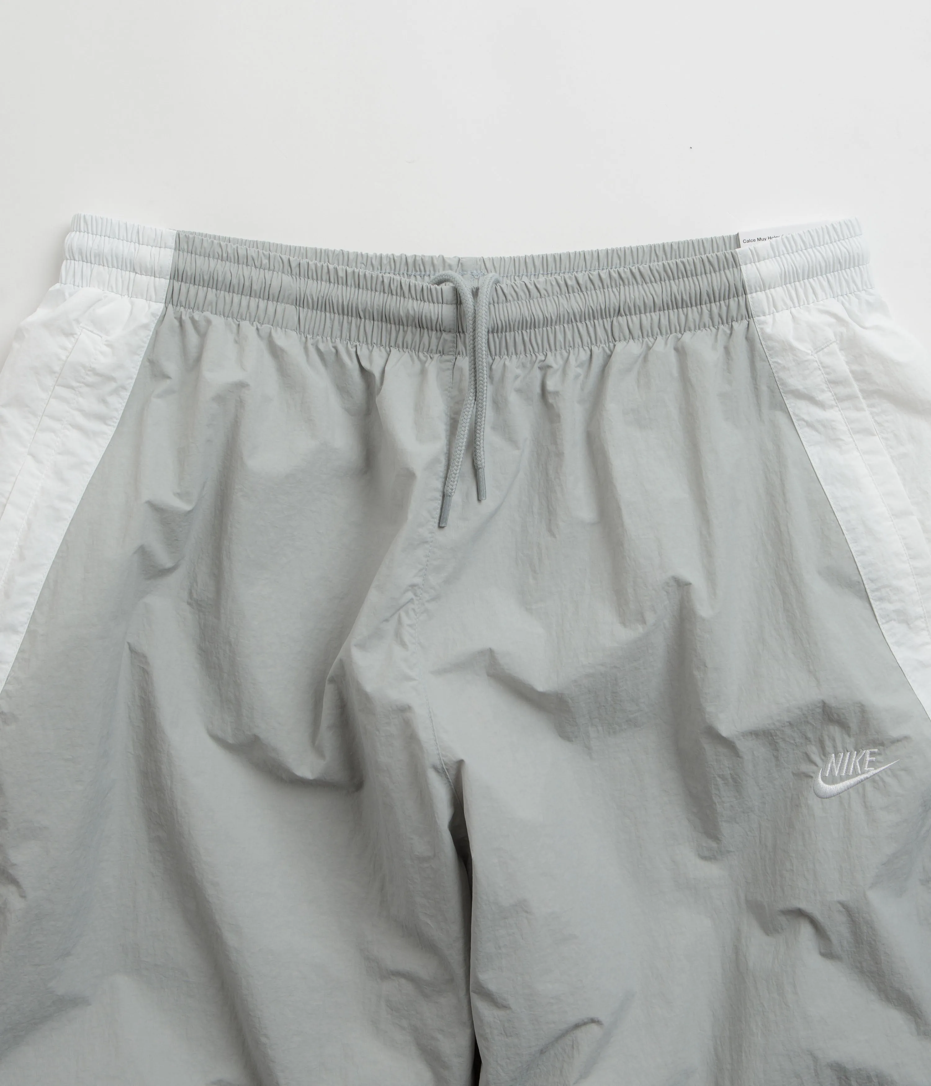 Nike Woven Track Pants - Light Smoke Grey / White / Black / White