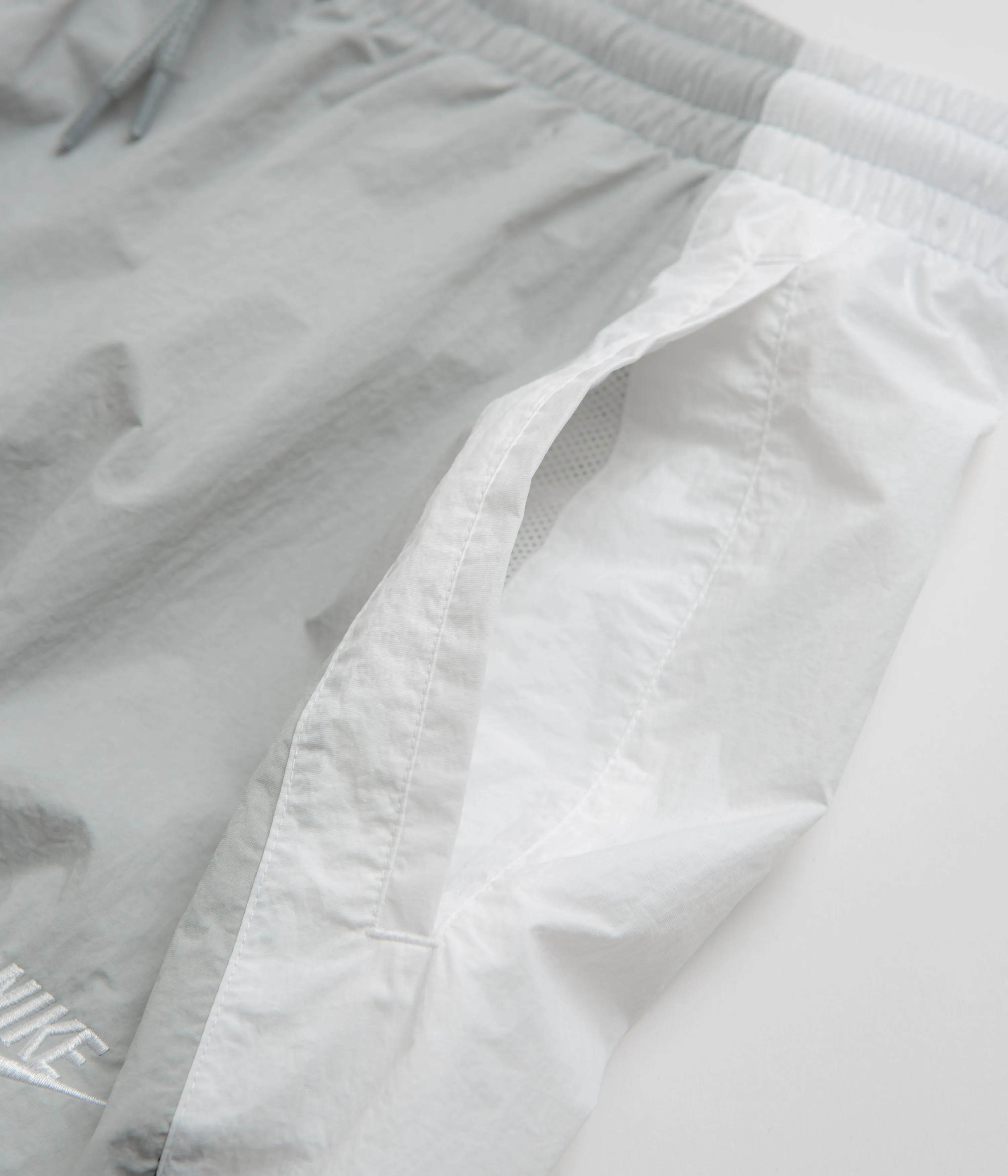 Nike Woven Track Pants - Light Smoke Grey / White / Black / White