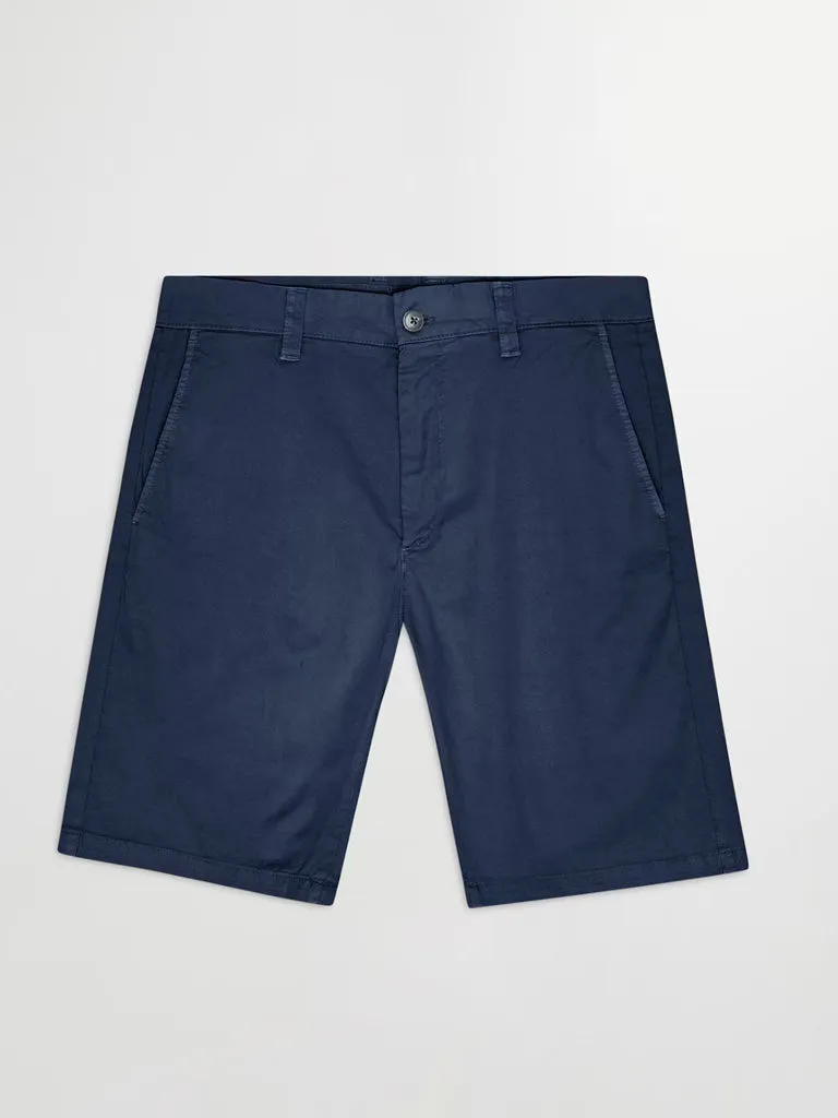 NN07 Crown Shorts in Navy Blue