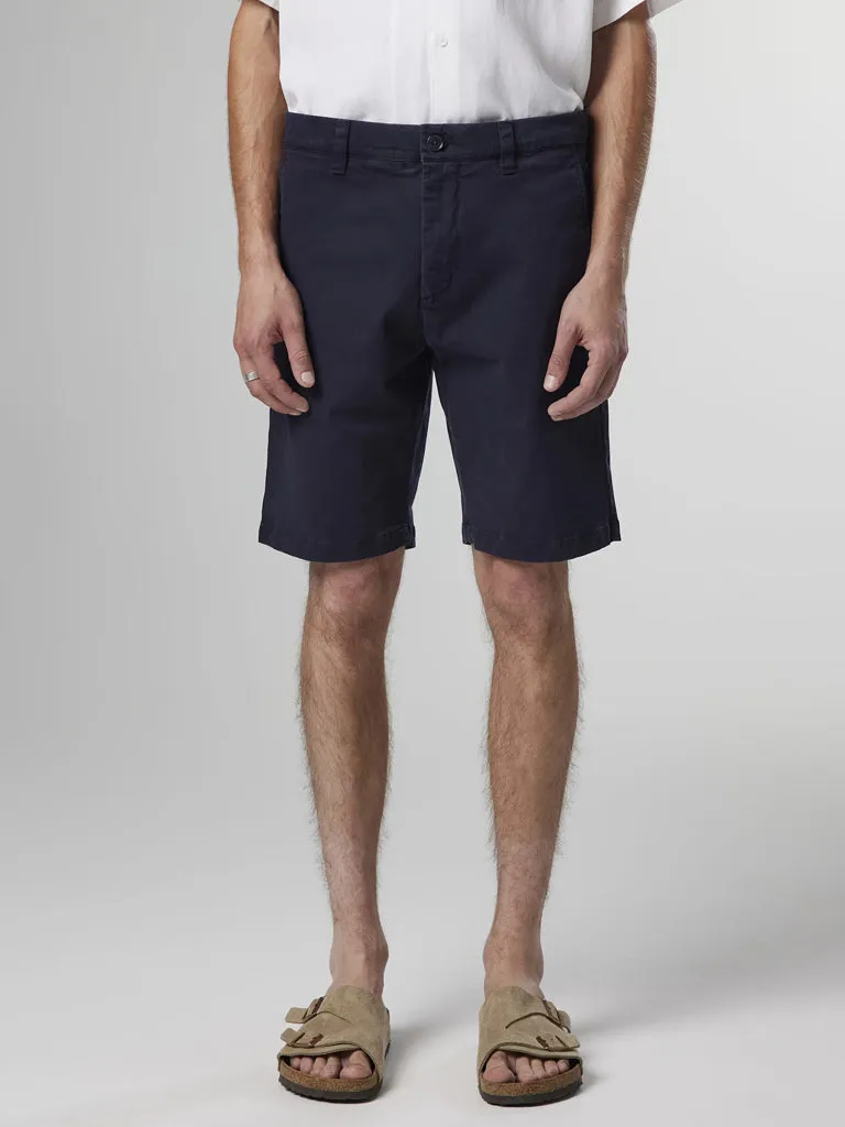 NN07 Crown Shorts in Navy Blue