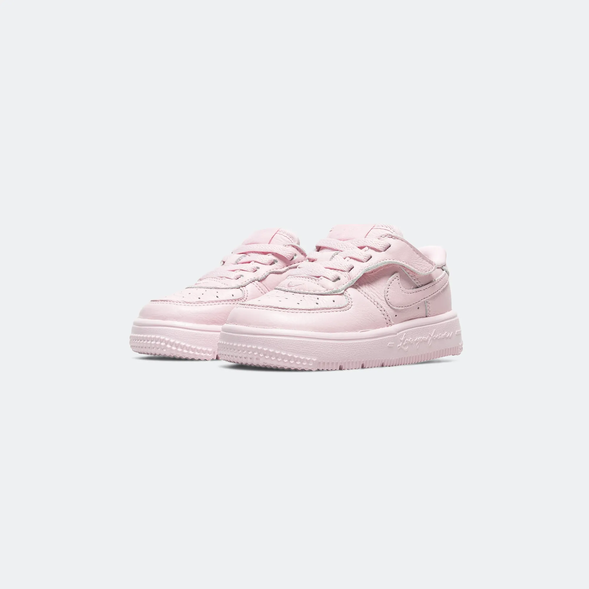 Nocta Force 1 Low (TD) - Pink Foam/Cobalt Tint-Metallic Silver