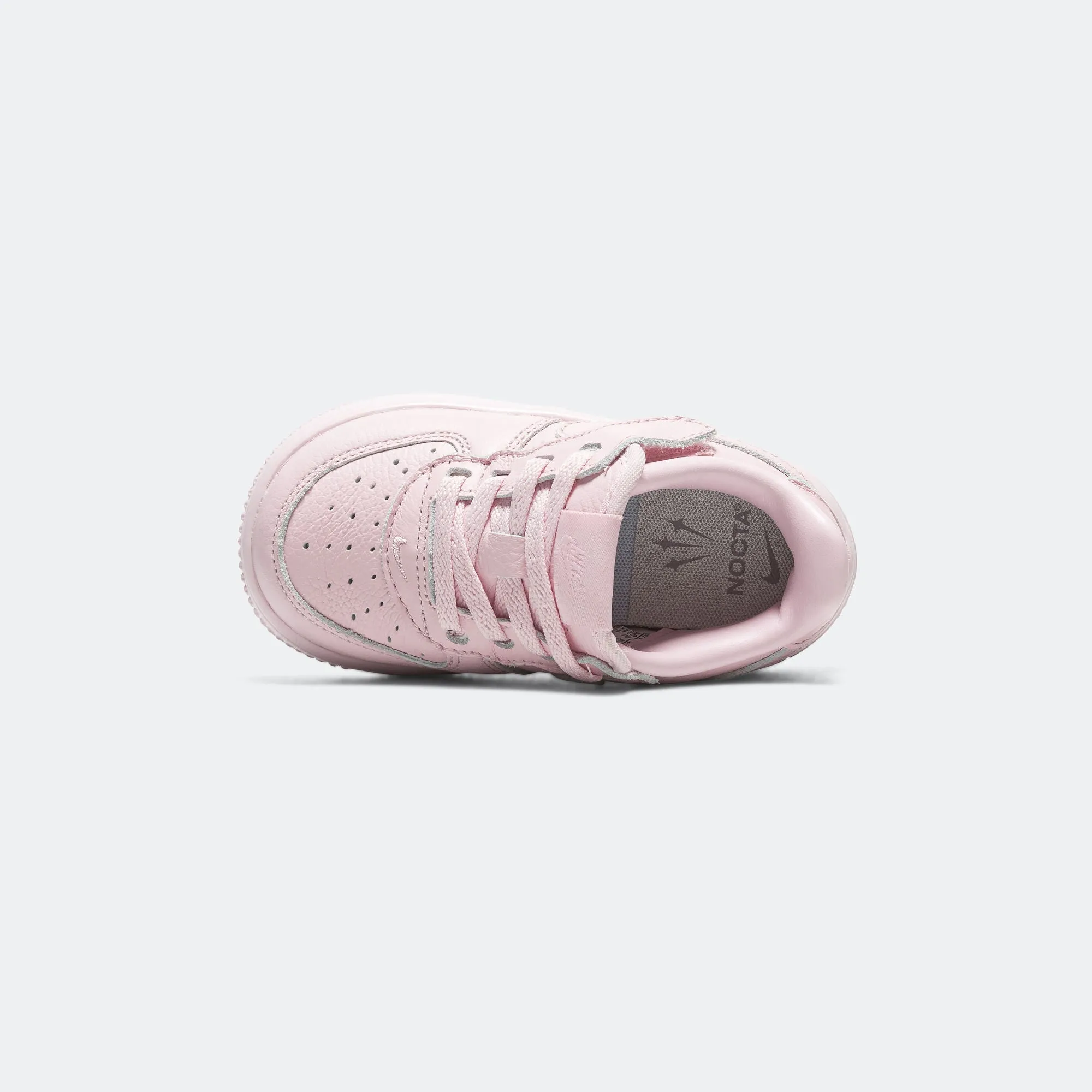 Nocta Force 1 Low (TD) - Pink Foam/Cobalt Tint-Metallic Silver