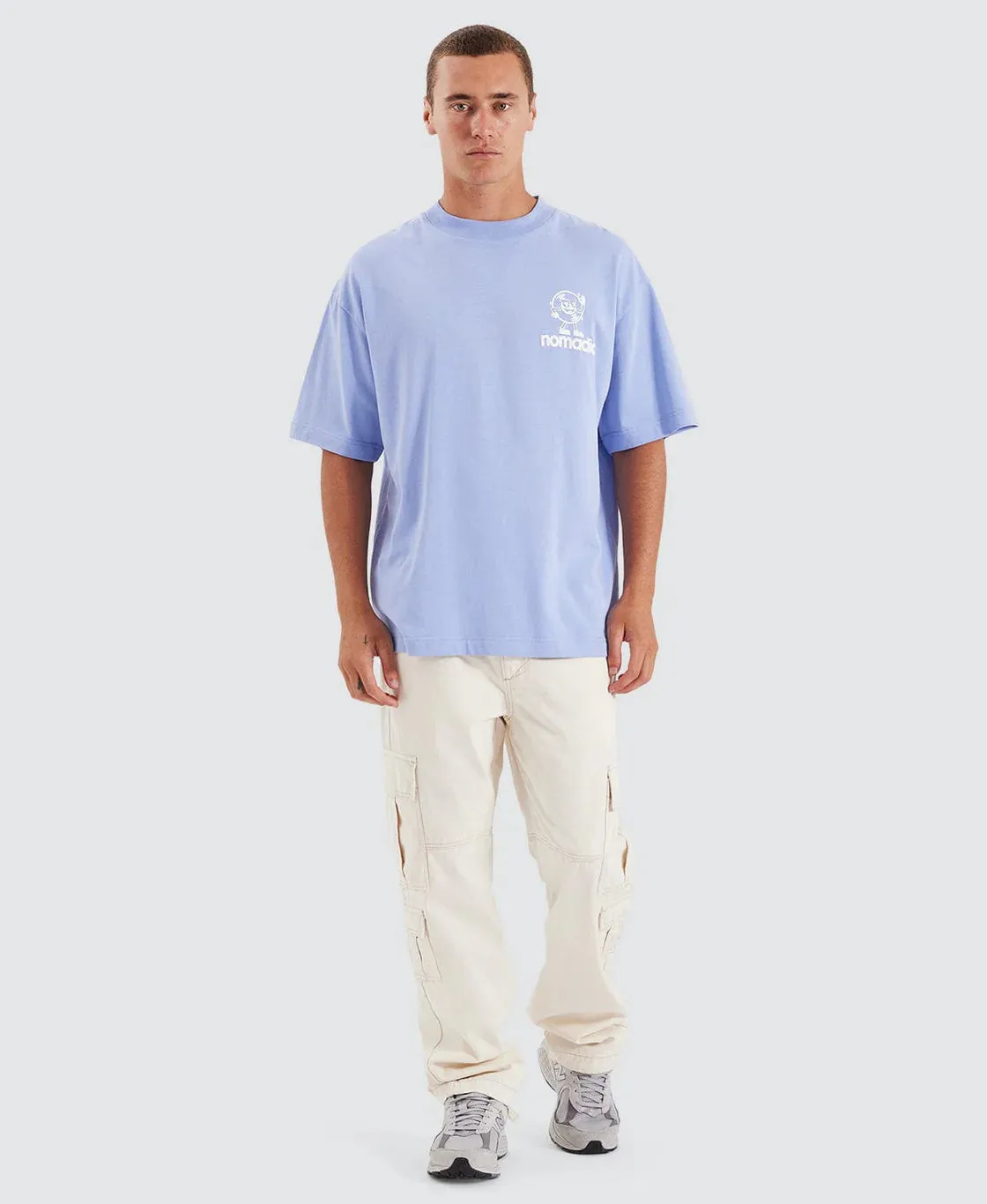 NOMADIC PARADISE Mens Stellar Street Tee - Easter Egg