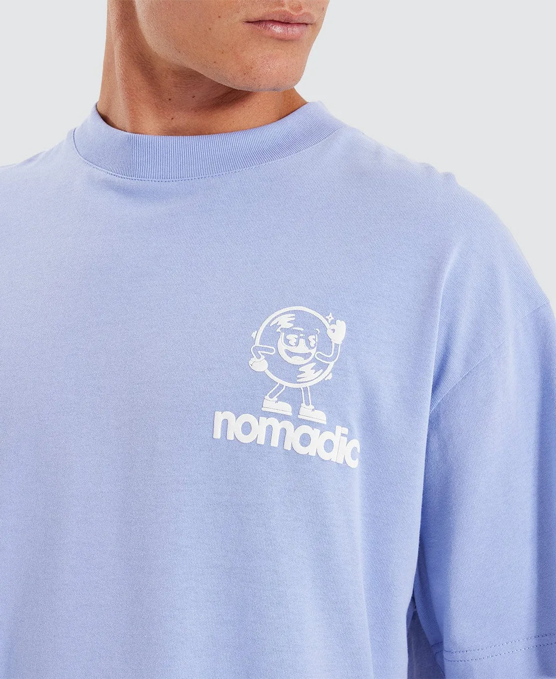 NOMADIC PARADISE Mens Stellar Street Tee - Easter Egg