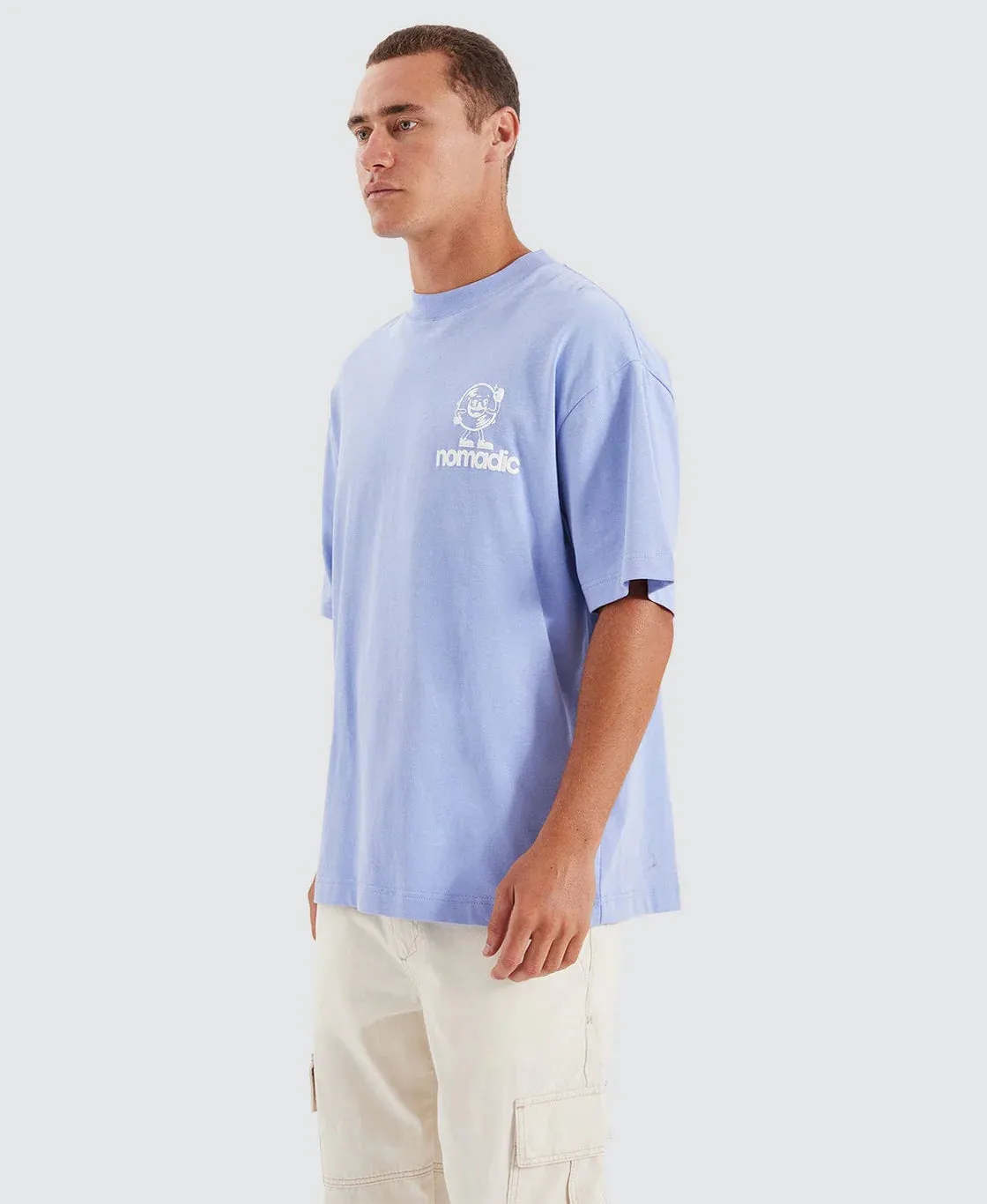 NOMADIC PARADISE Mens Stellar Street Tee - Easter Egg