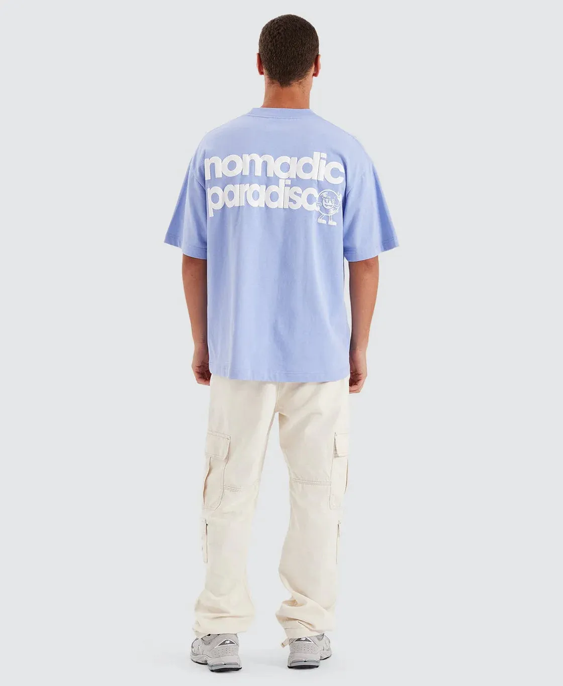 NOMADIC PARADISE Mens Stellar Street Tee - Easter Egg
