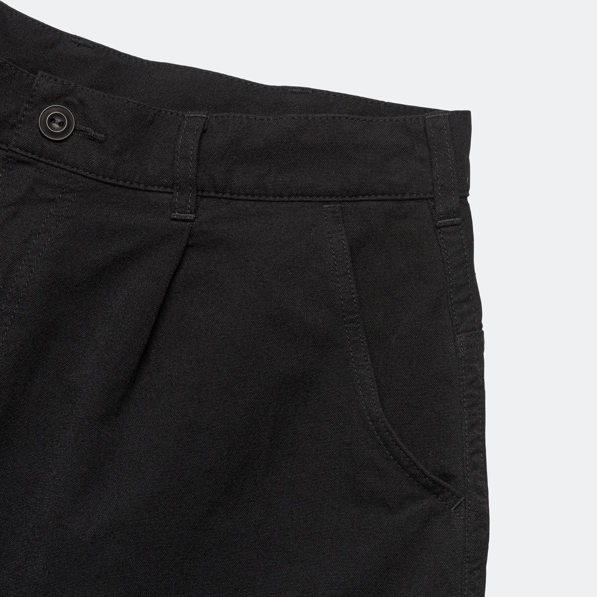 Nylon Oxford Short - Black/Black