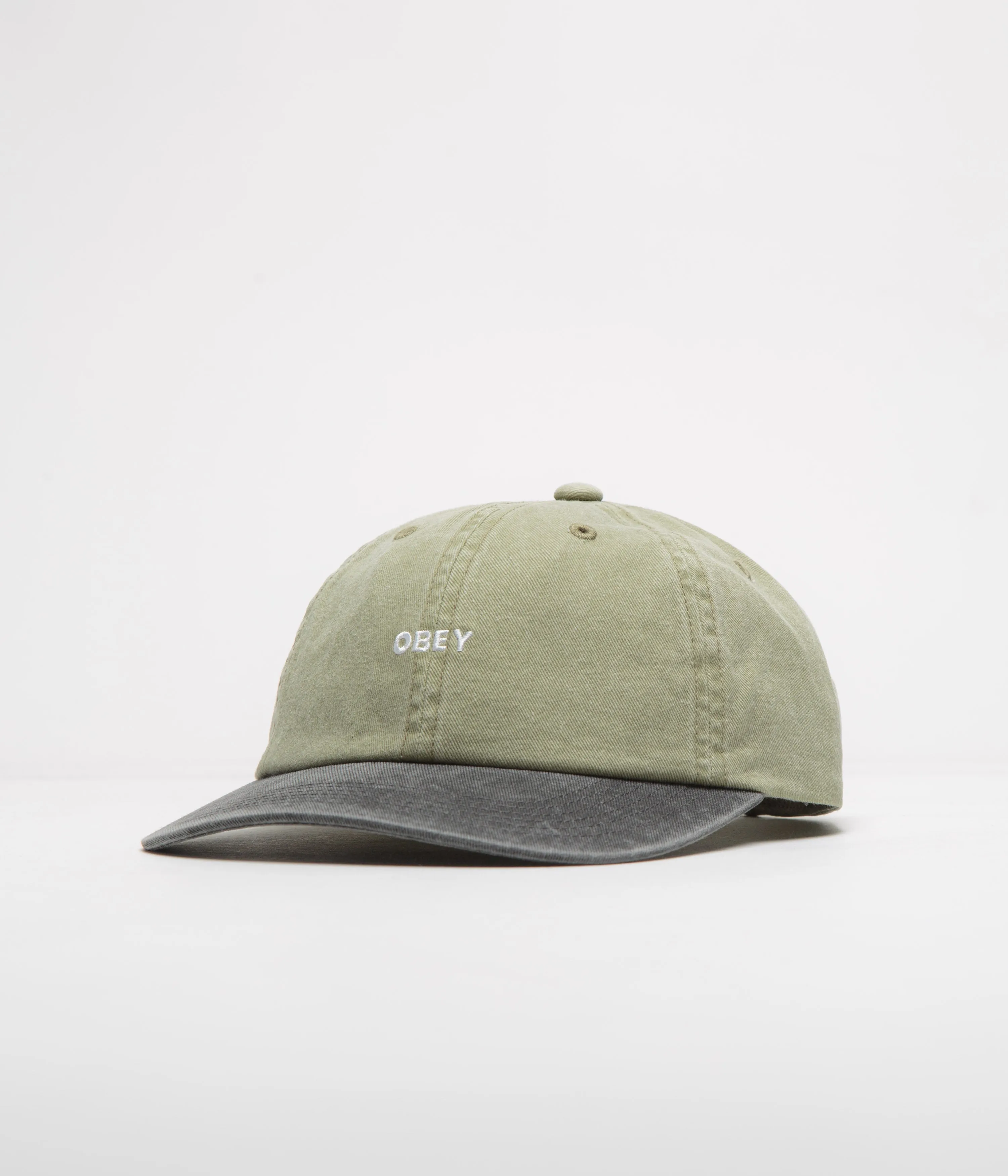 Obey 2 Tone Bold Cap - Pigment Khaki Multi