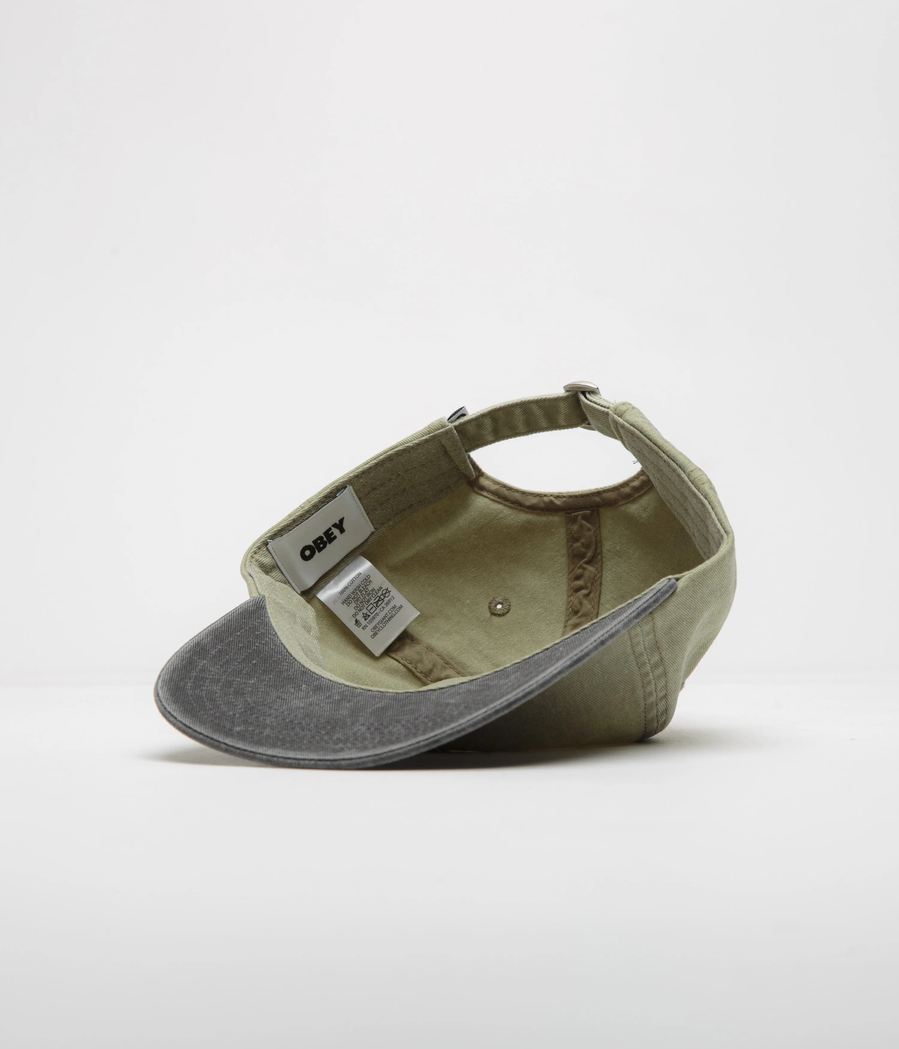 Obey 2 Tone Bold Cap - Pigment Khaki Multi