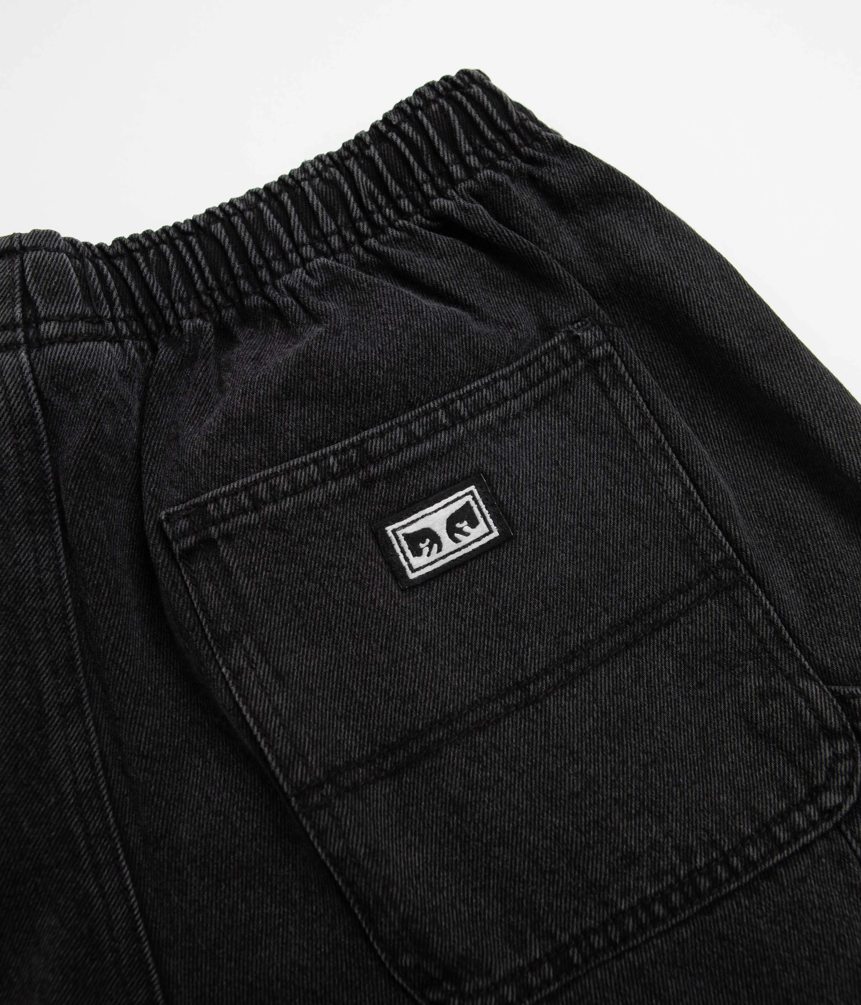 Obey Easy Denim Carpenter Shorts - Black