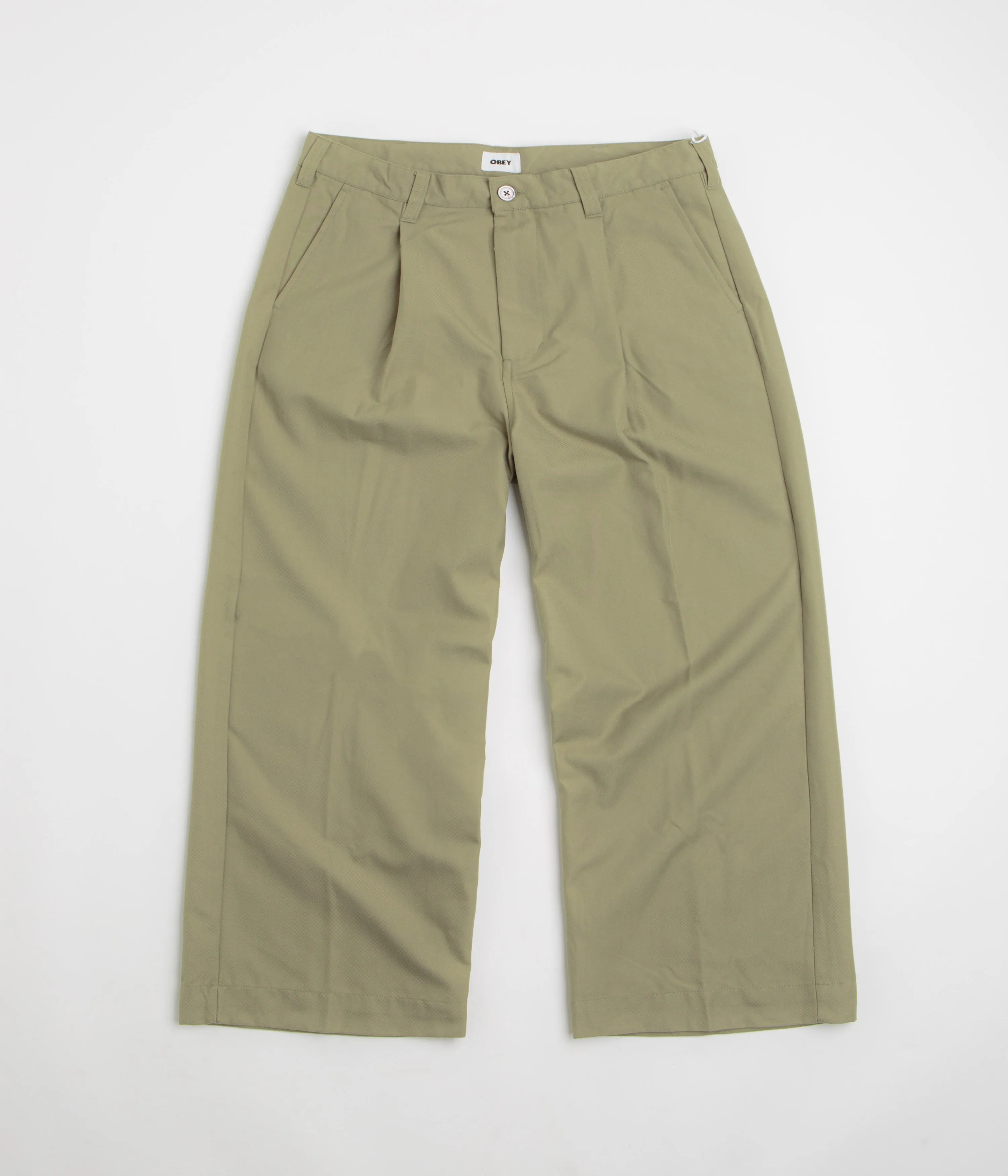 Obey Oliver Pleated Pants - Mermaid
