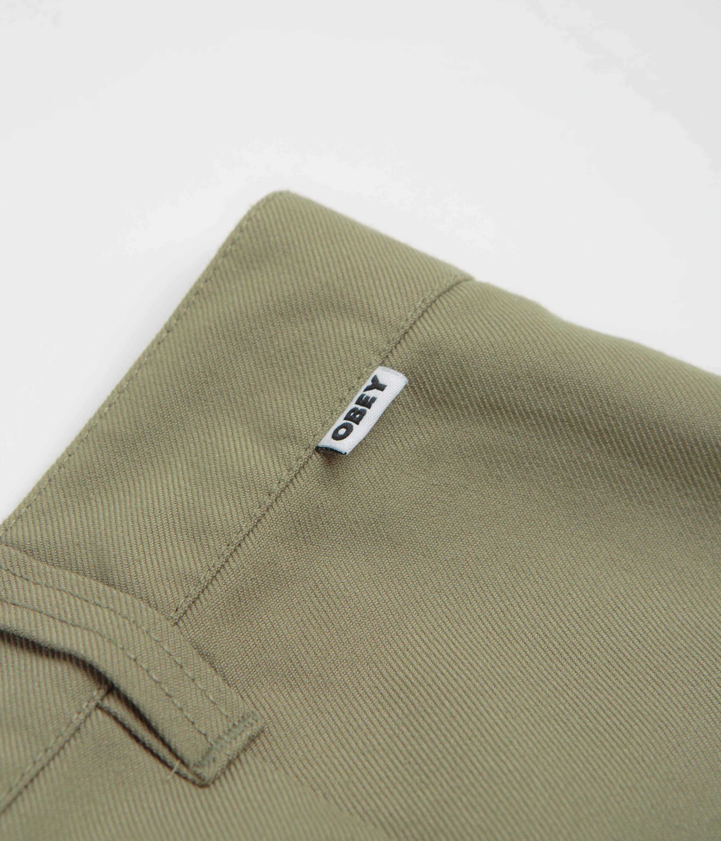 Obey Oliver Pleated Pants - Mermaid
