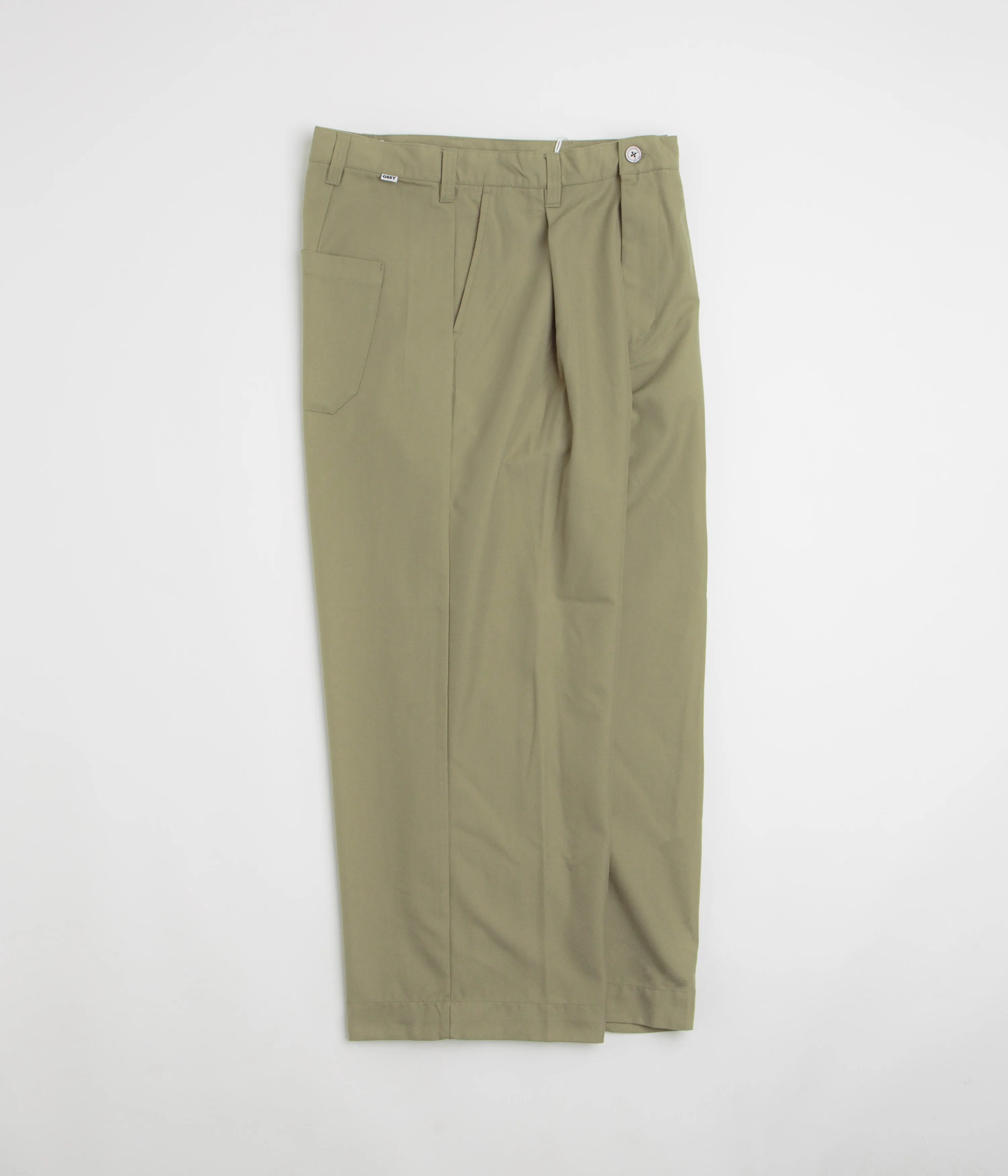 Obey Oliver Pleated Pants - Mermaid