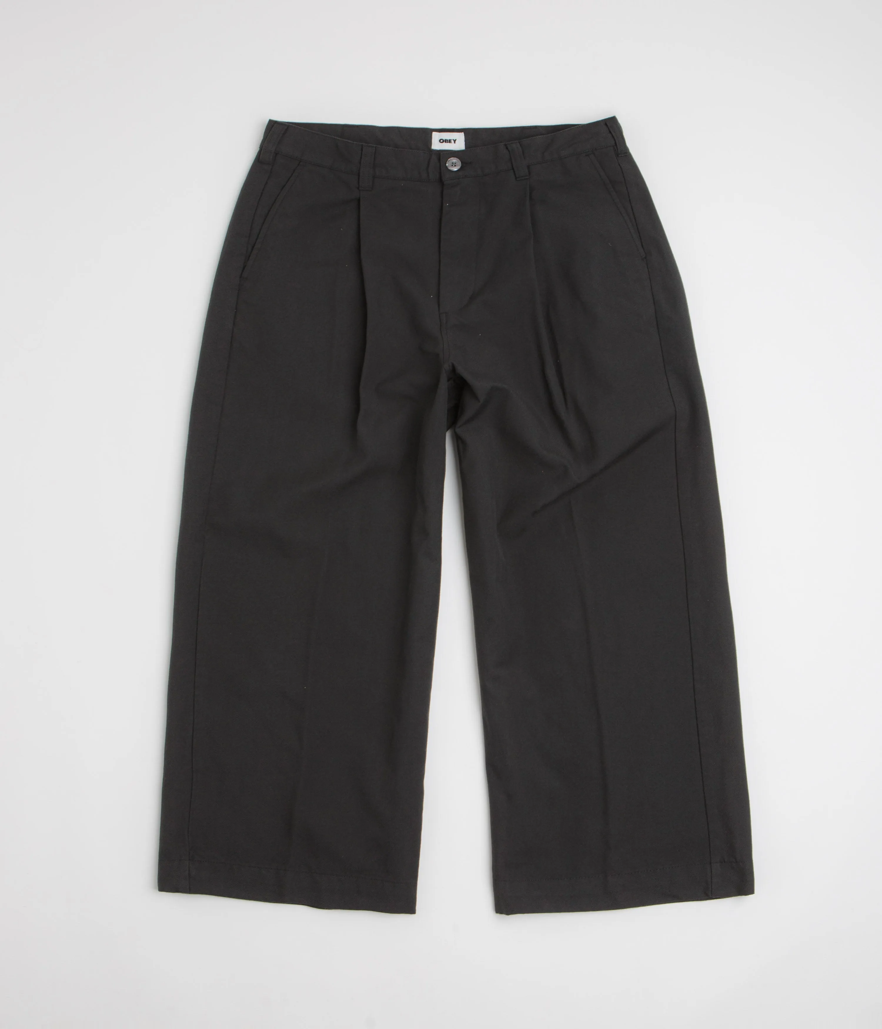 Obey Oliver Pleated Pants - Pirate Black