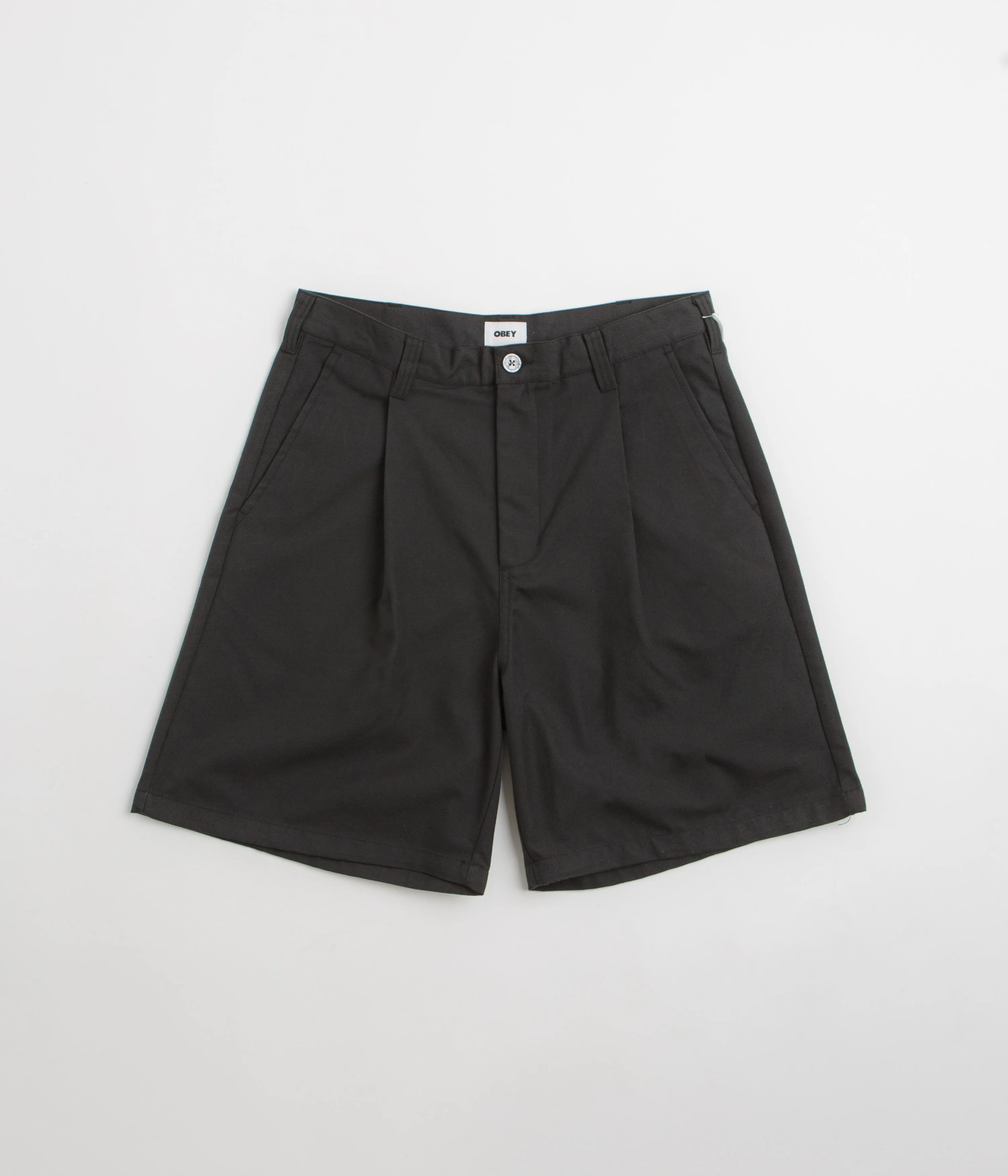 Obey Oliver Shorts - Pirate Black