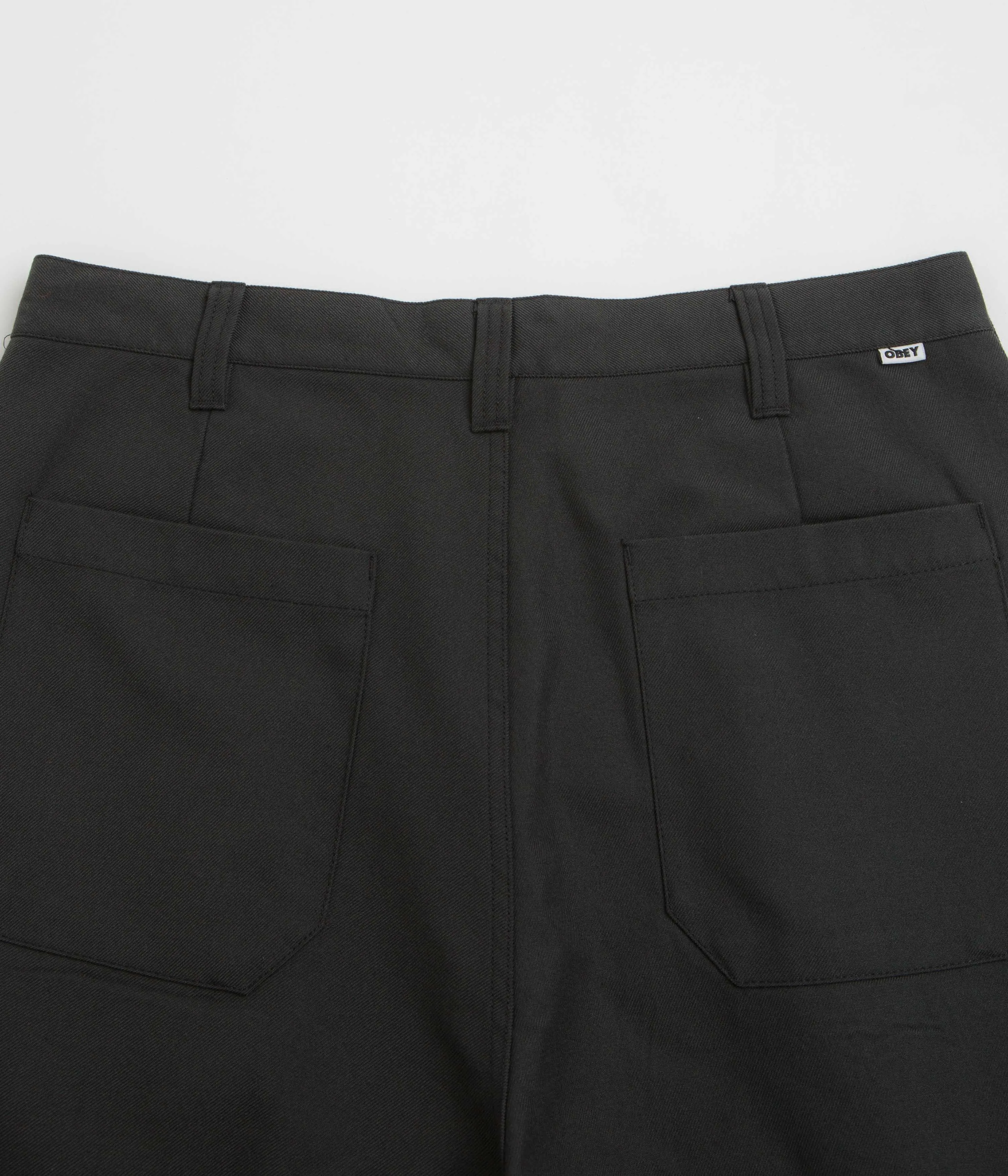 Obey Oliver Shorts - Pirate Black
