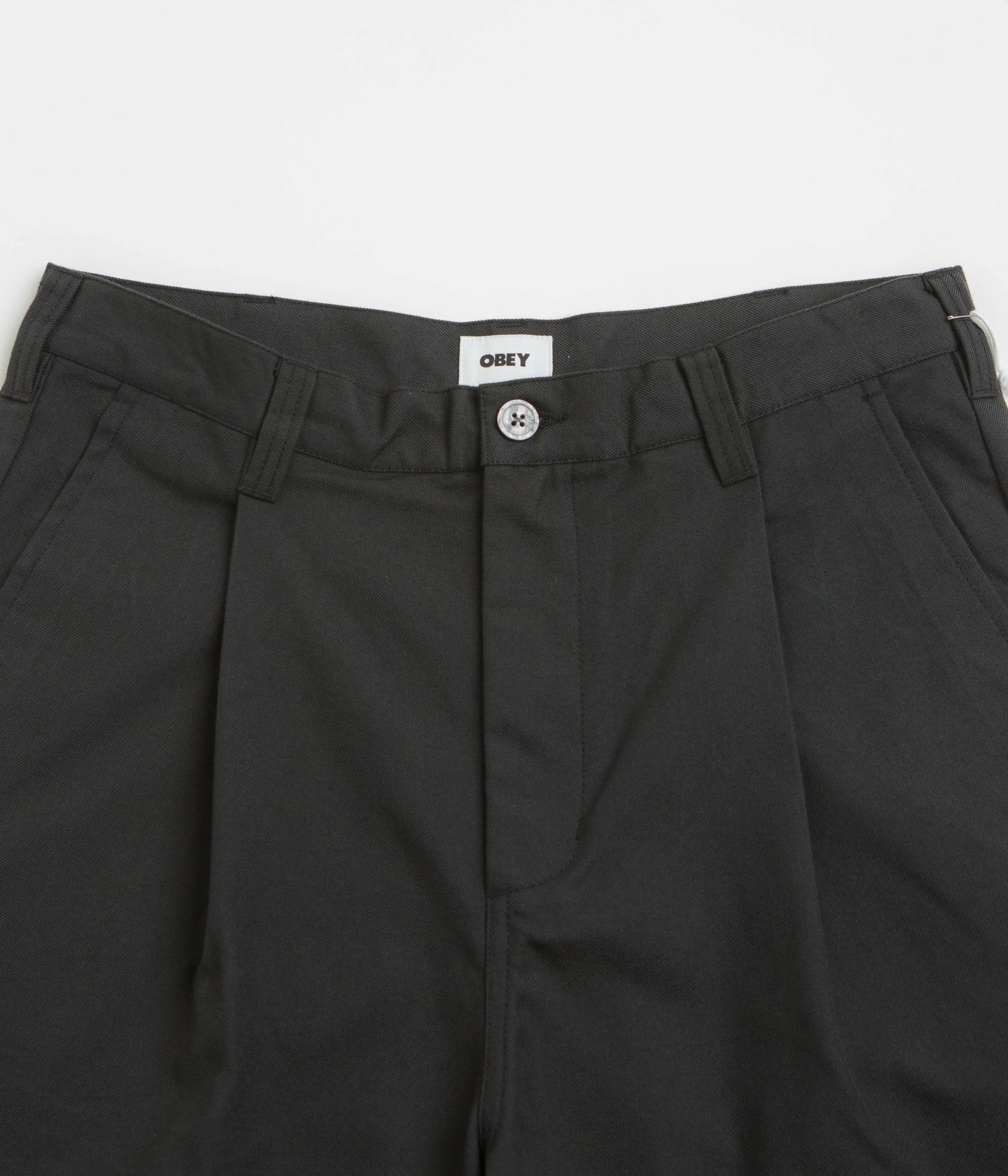 Obey Oliver Shorts - Pirate Black
