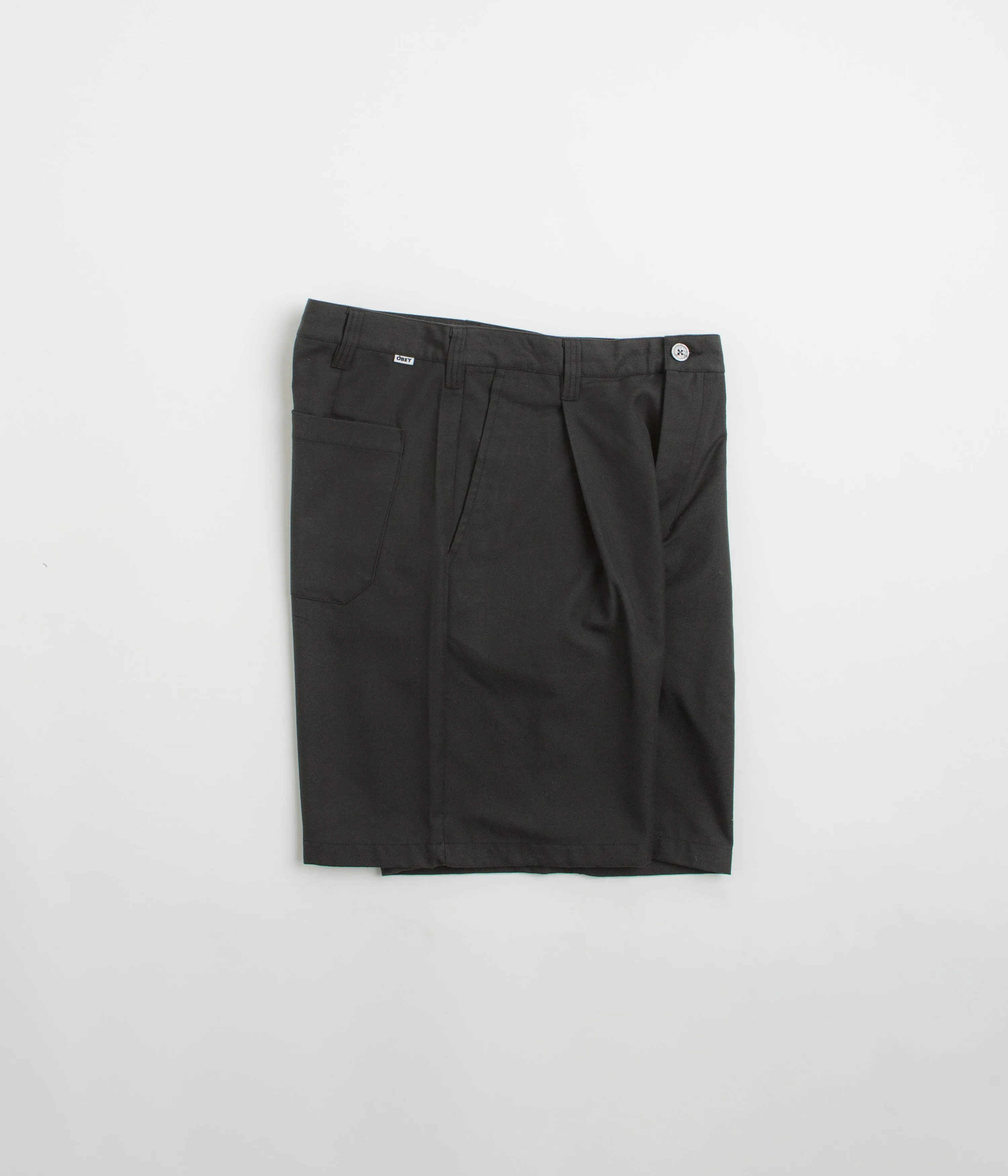 Obey Oliver Shorts - Pirate Black
