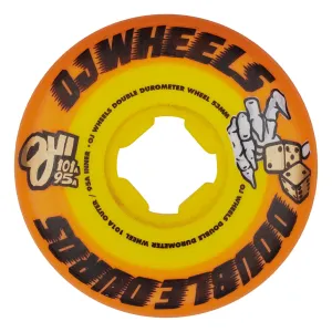 OJ - Double Duro Orange/Yellow 53MM 101A/95A Skateboard Wheels