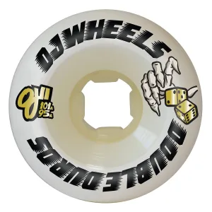 OJ - Double Duro White Gum Mini Combo 53MM 101A/95A Skateboard Wheels