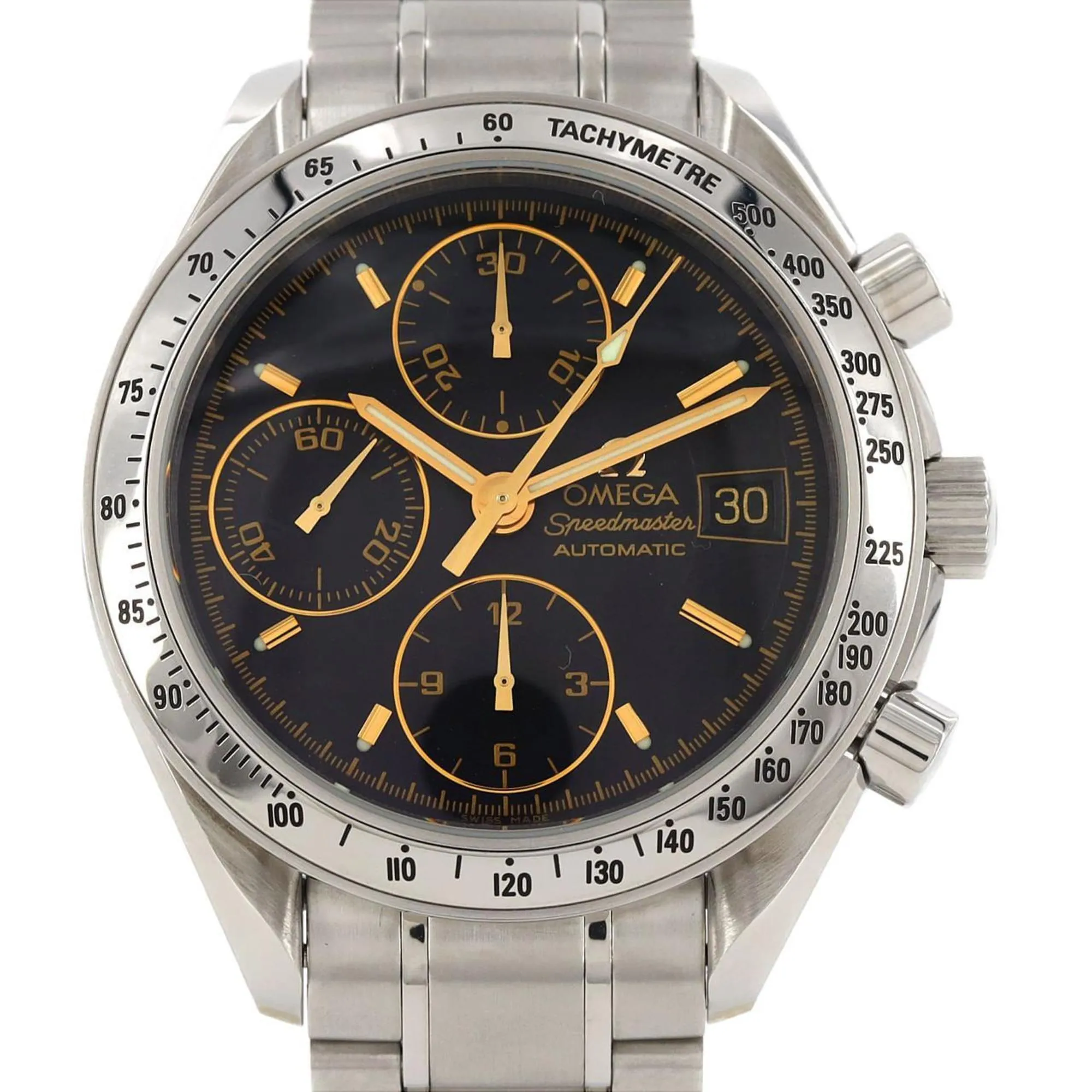 Omega Speedmaster Stainless Steel Wristwatch (Pre-Owned)