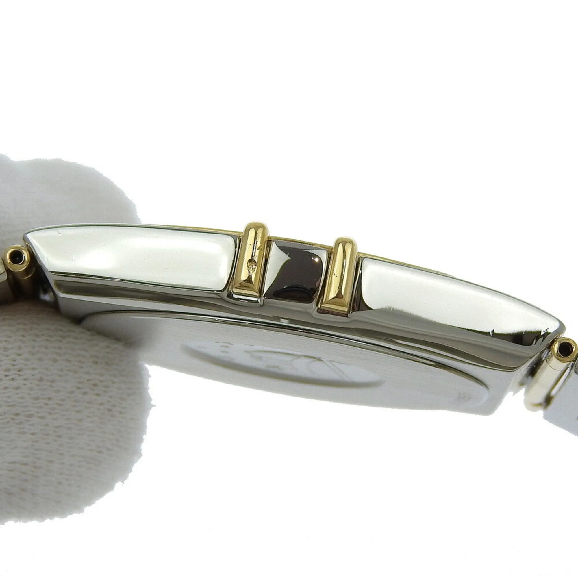 Omega Stainless Steel yellow gold Wristwatch (Pre-Owned)