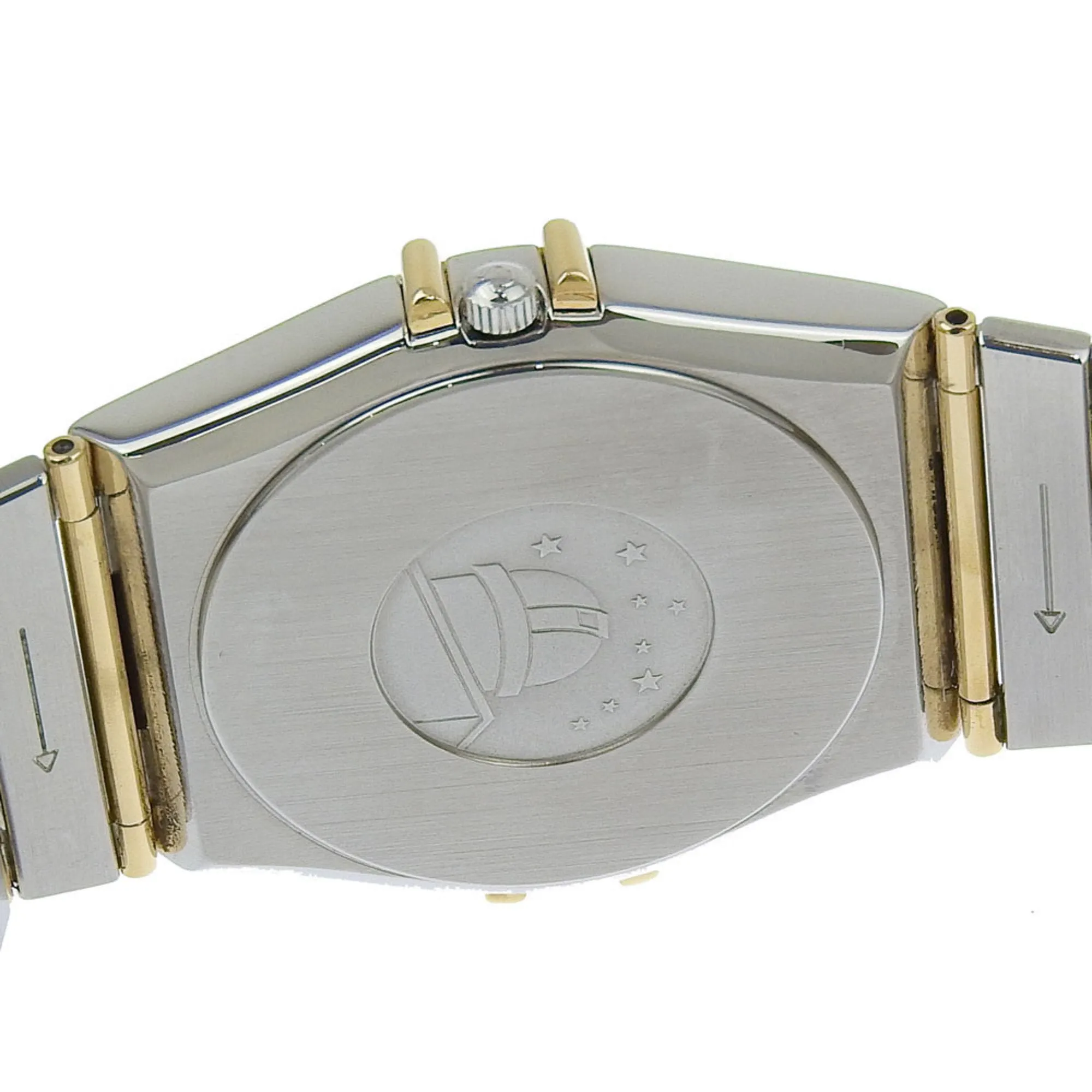 Omega Stainless Steel yellow gold Wristwatch (Pre-Owned)