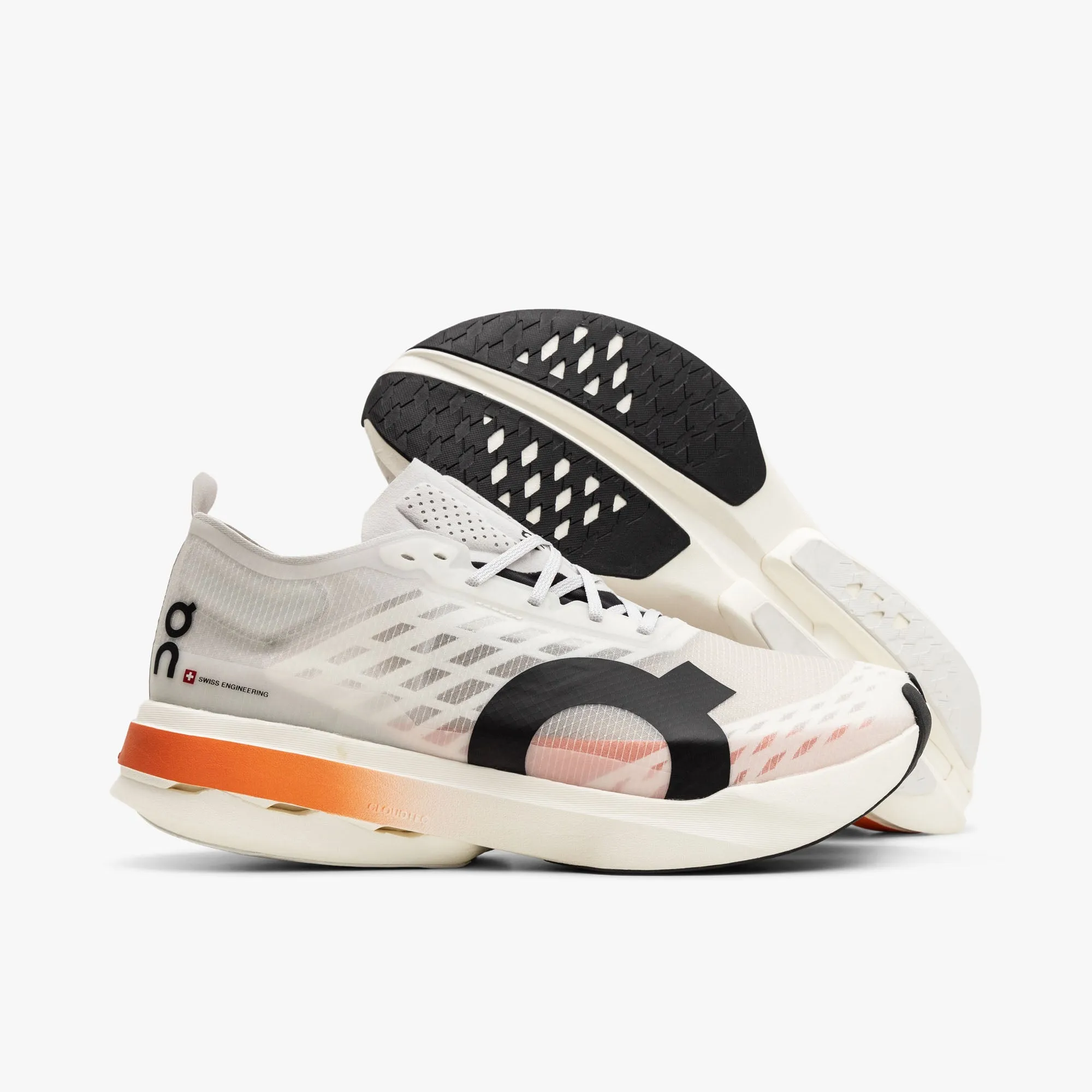 On Cloudboom Strike 1 / White / Black