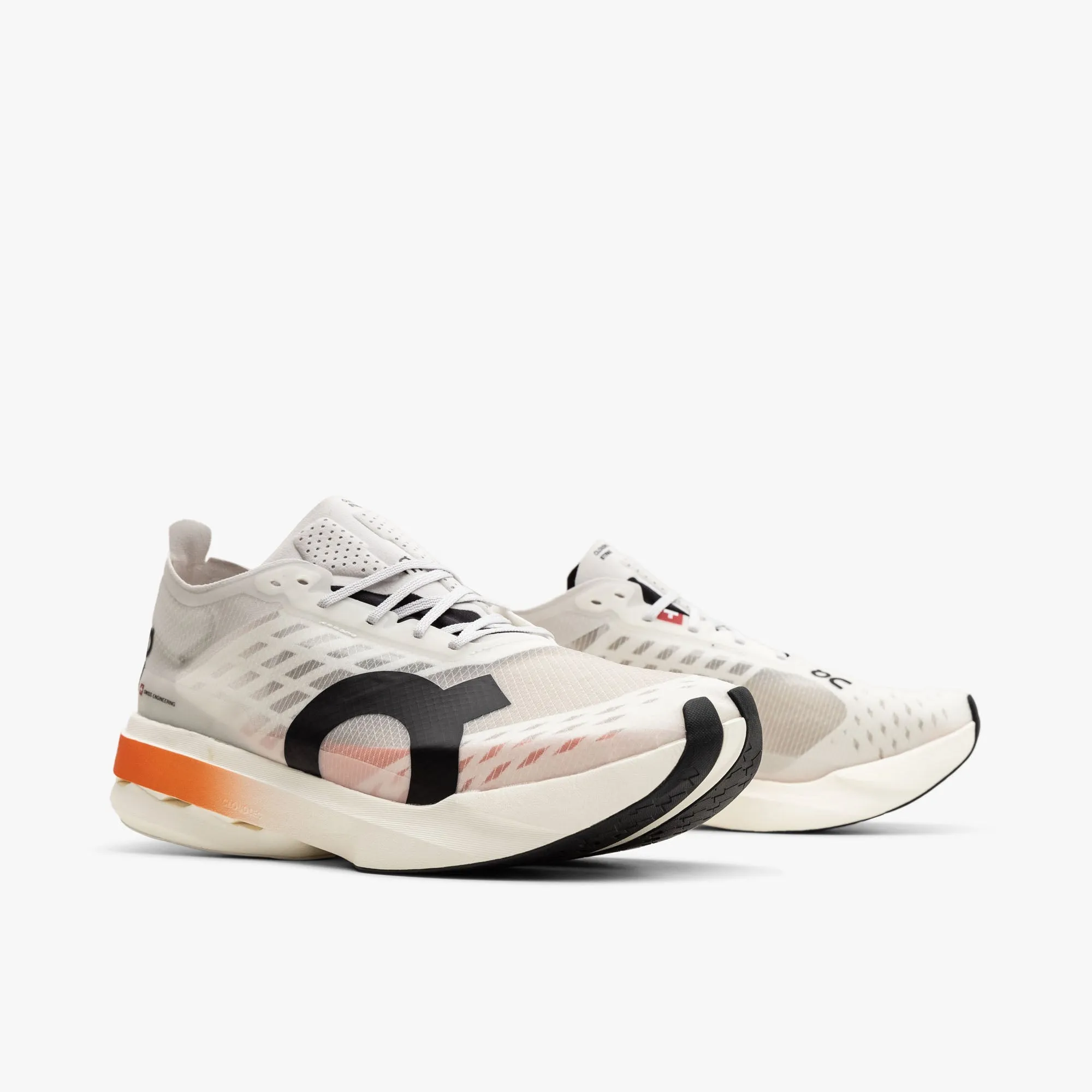 On Cloudboom Strike 1 / White / Black
