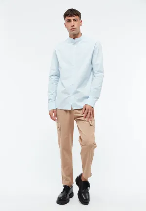 Organic Cotton Cargo Pants CAMERON - Light Brown Givn Berlin