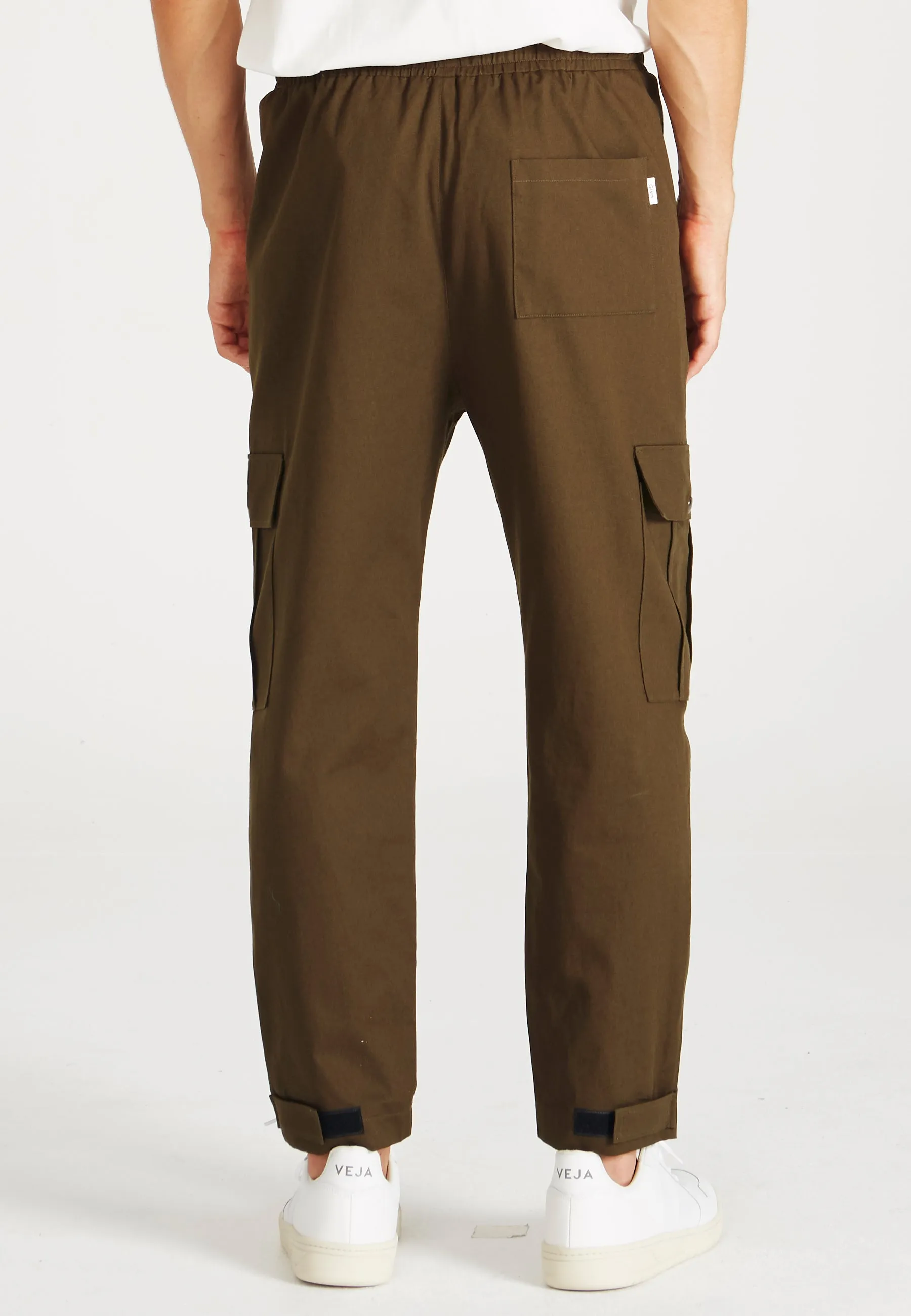 Organic Cotton Cargo Pants CAMERON - Olive Givn Berlin